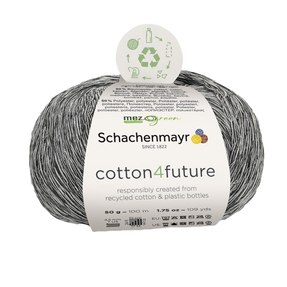 Häkelwolle Wolle cotton4future Baumwollmischgarn zum Stricken und Häkeln
