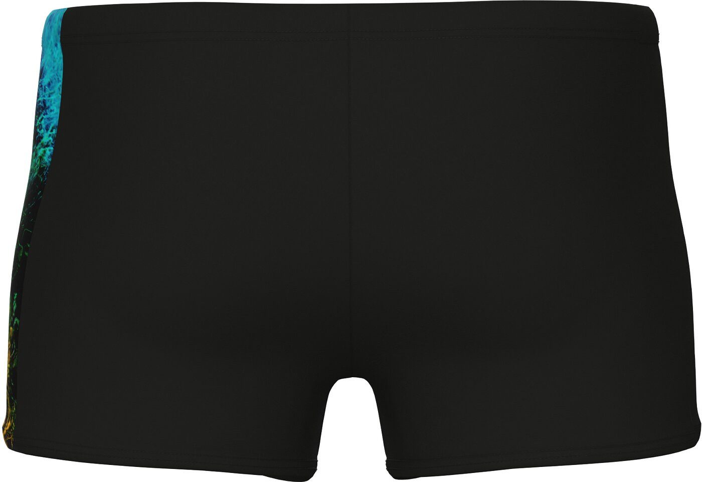 Arena Badeshorts MEN'S ARENA VIBRANT SWIM SHORT BLACK-BLACK MULTI