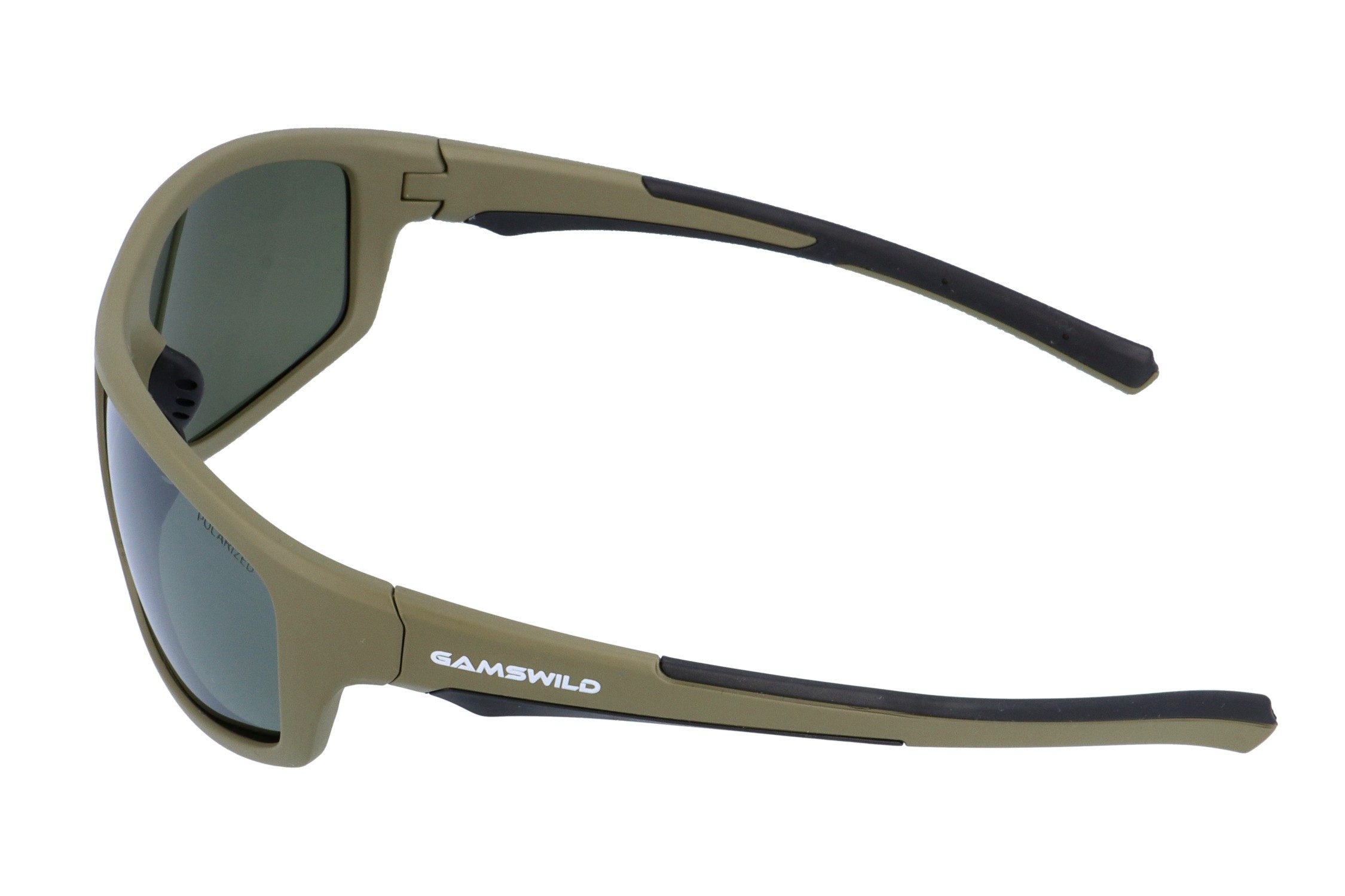 Gamswild Sonnenbrille UV400 Sonnenbrille Fahrradbrille Skibrille TR90/polarisiert Damen Herren Modell WS2238 in, grau, blau, schwarz-rot, -orange, -grün