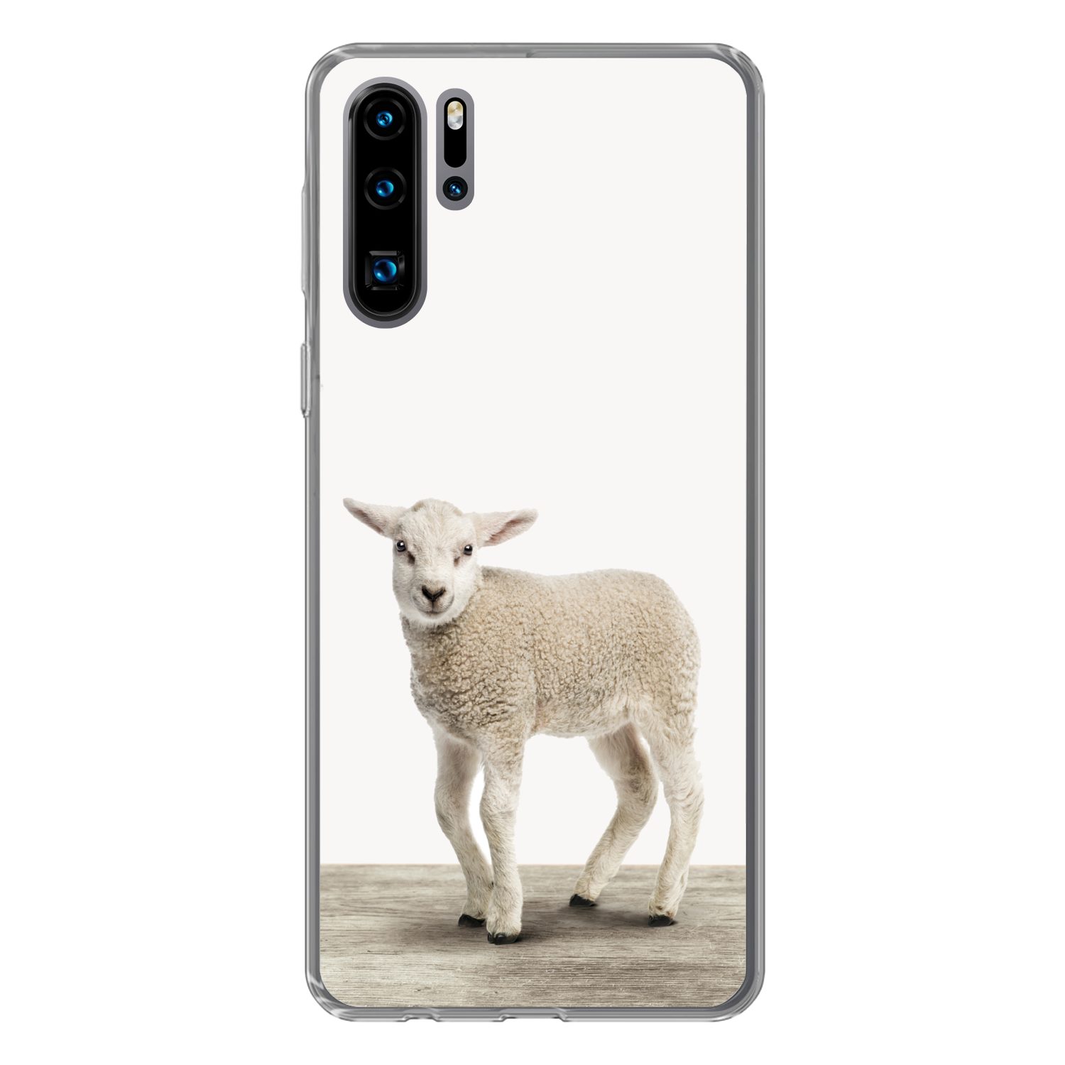 Handyhülle für Huawei P30 Pro Lamm - Schaf - Tiere - Kinder - Mädchen - Jungen