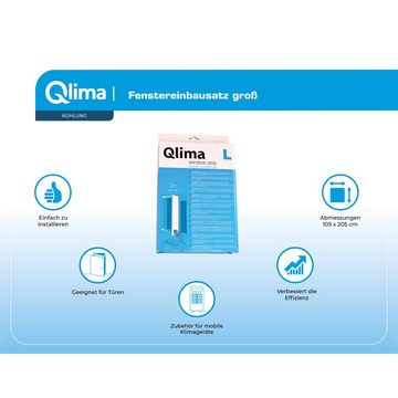 Qlima Luftentfeuchter-Nachfüllpack Qlima Fensterabdichtung für mobile Klimageräte gross