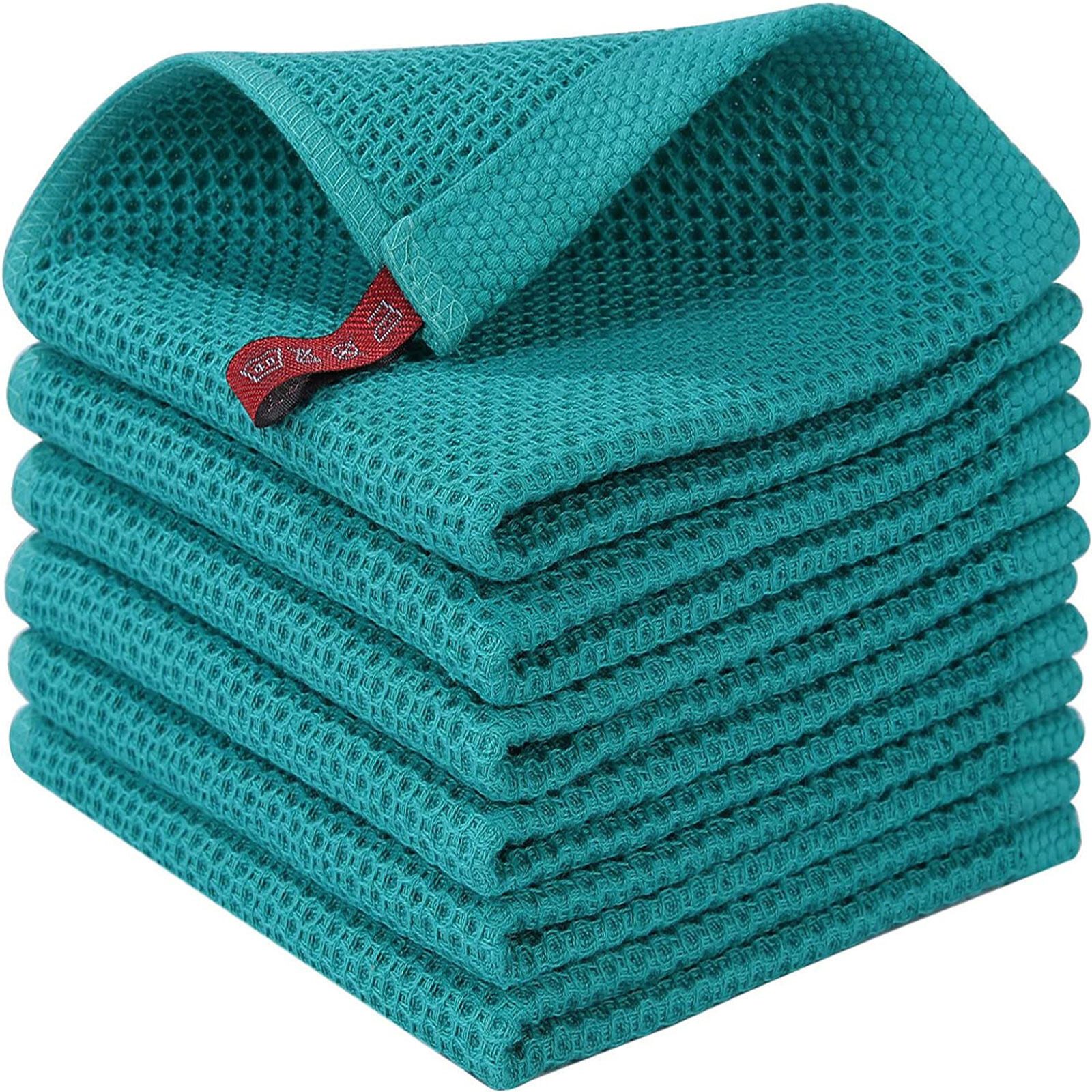 HAUSS SPOLE Spültuch Geschirrtuch, (Spar-Set, 4-tlg/6-tlg),100% Baumwolle, (Geschirrtücher Geschirrtuch 4er oder 6er Set 34 x 34 cm oder 34 x 73cm, 6-tlg., Geschirr Küchen Tuch Tücher Handtücher Handtuch Küchenhandtuch), aus 100% Baumwolle