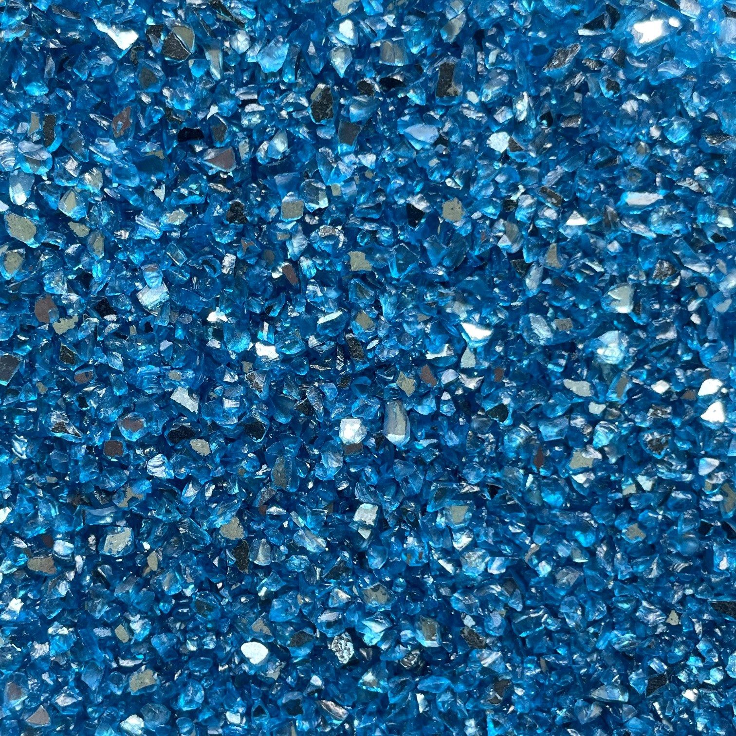 Eurosand Deko-Granulate SPIEGELGRANULAT, Spiegelglasgranulat 1-4mm. 300g.