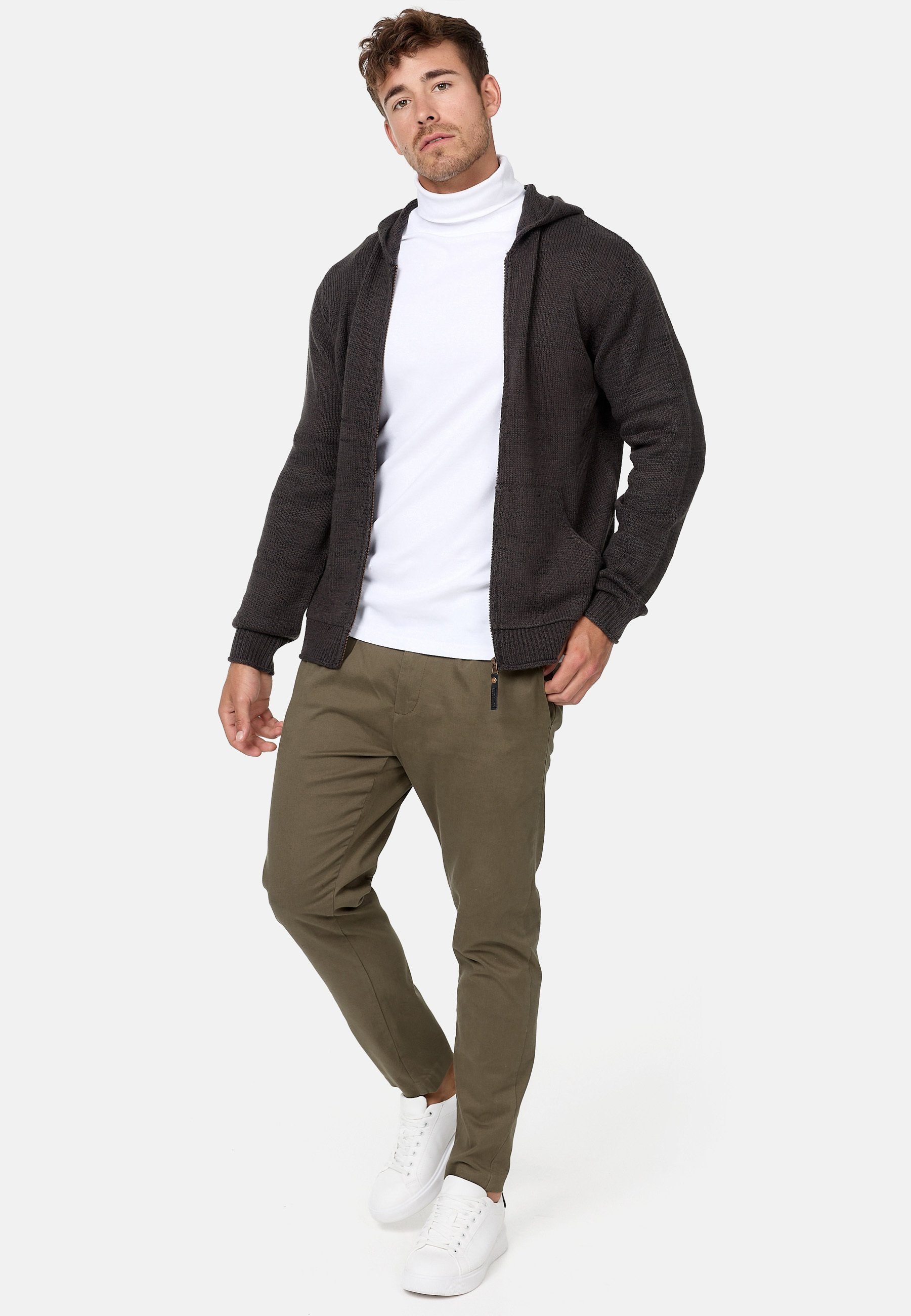 Indicode Strickjacke Herren INGage Herrenstrickjacke