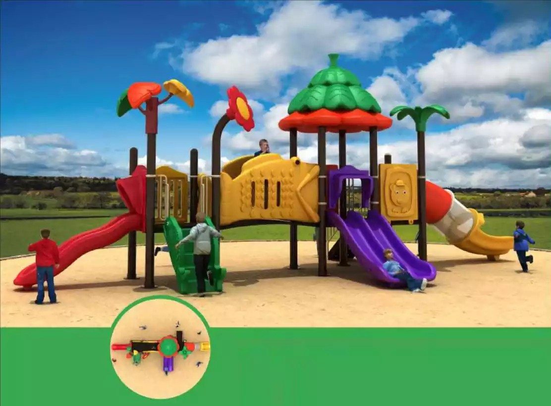 JVmoebel Spielturm Bunter Rutschenturm aus sicheren Materialien für Kinder ab 2 Jahren, Made in Europa