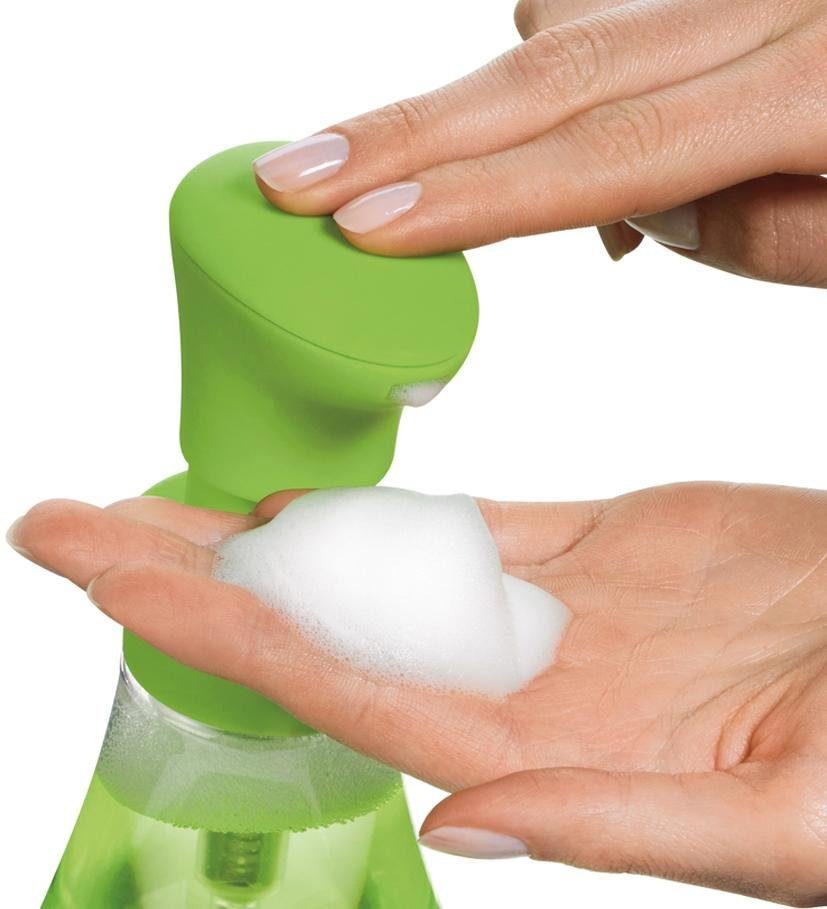 Cuisipro Seifenspender, Spülmittelspender, Glas in Birnenform günstig online kaufen