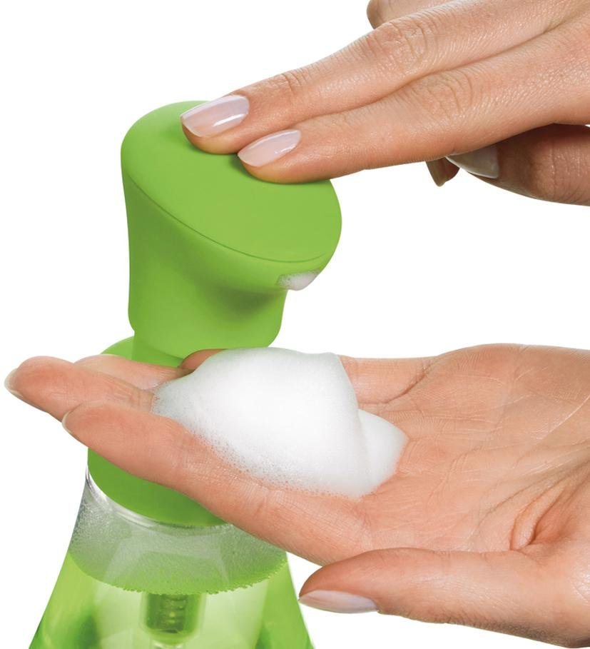 Thumbnail - Cuisipro Spülmittelspender, Seifenspender, Glas in Birnenform