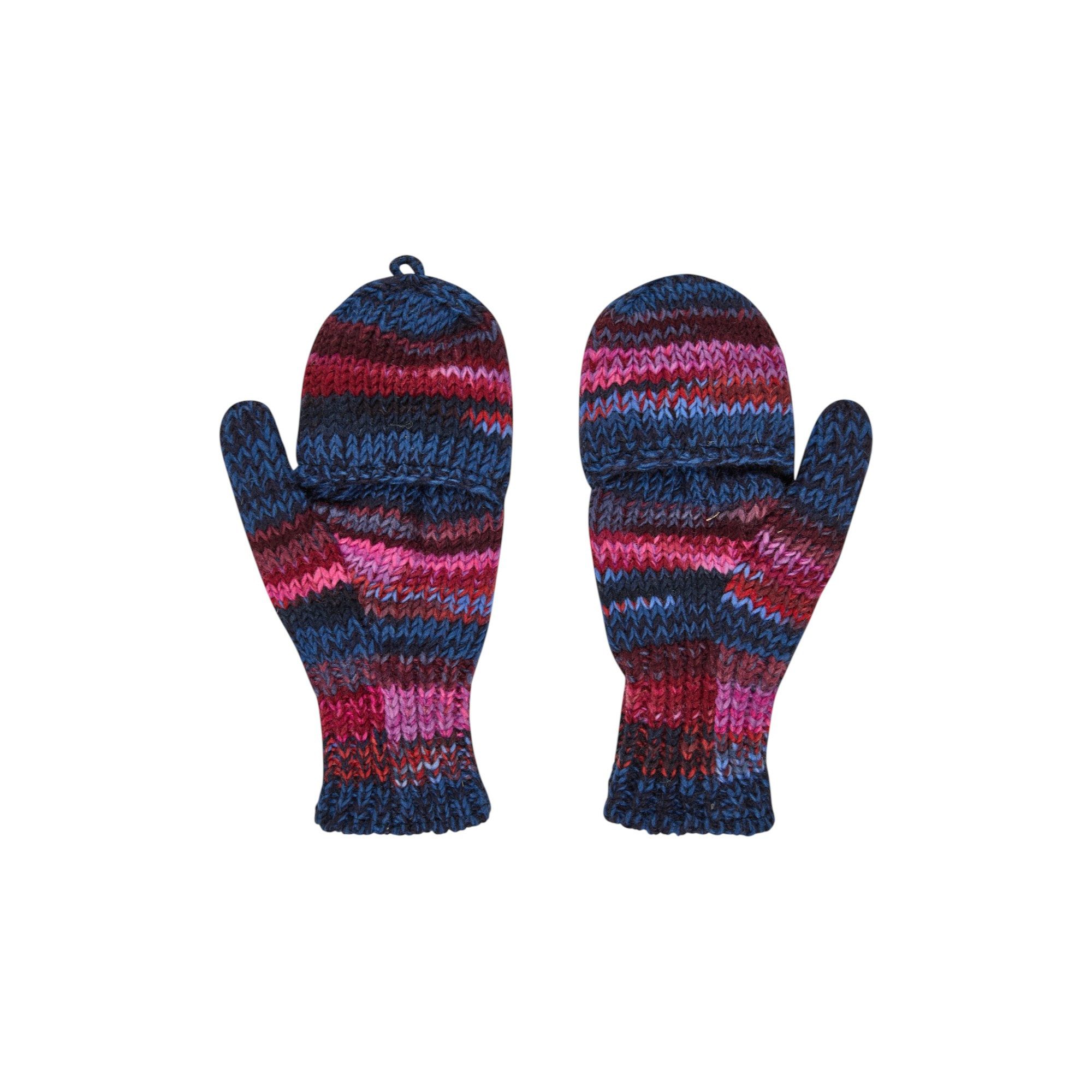 THC Natural Line Strickhandschuhe THC Klapphandschuhe 805 bunt (1 Paar, 1-S günstig online kaufen