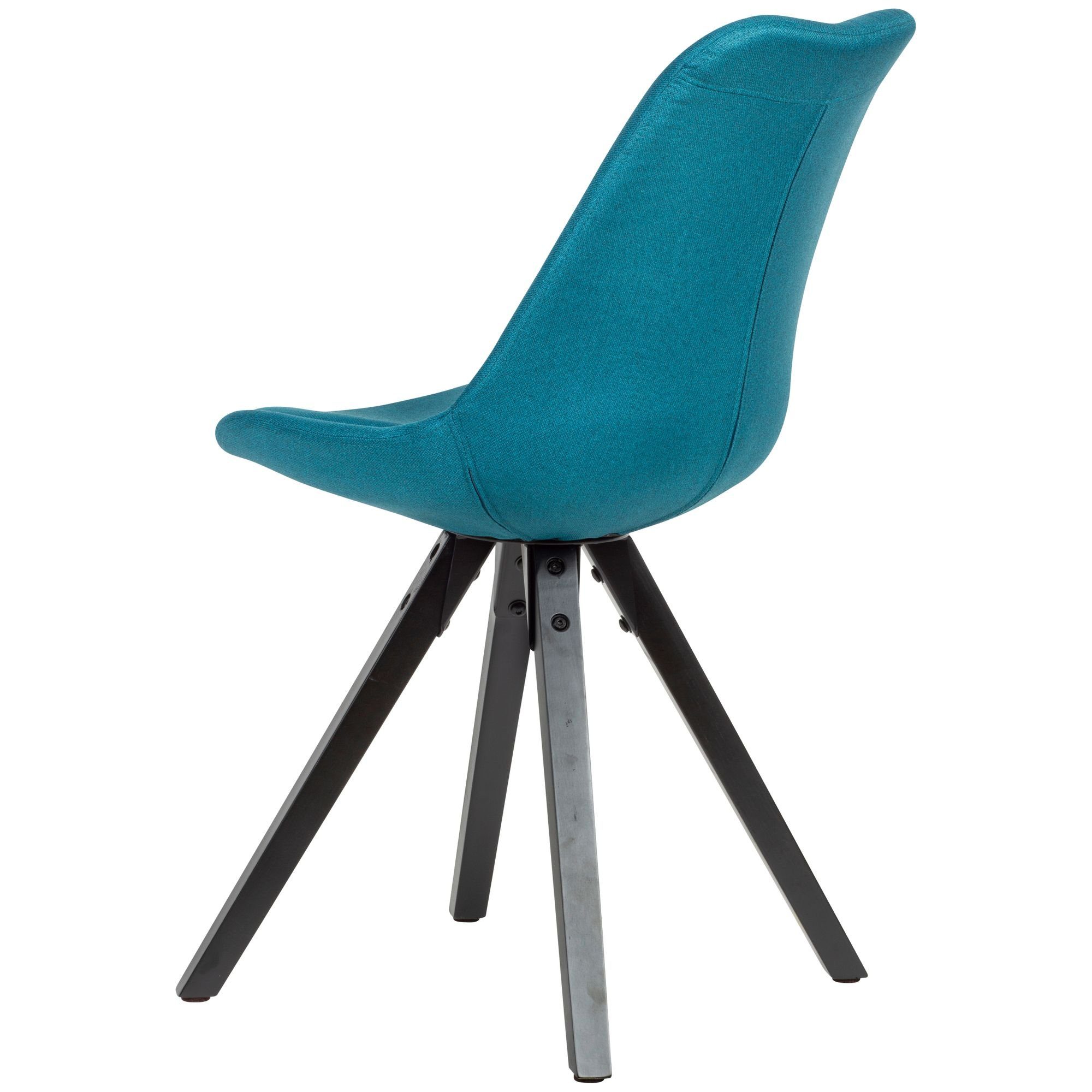 Küchenstuhl Design, Blau Standbeine | modernes KADIMA LUND DESIGN Blau - Esszimmerstuhl robuste