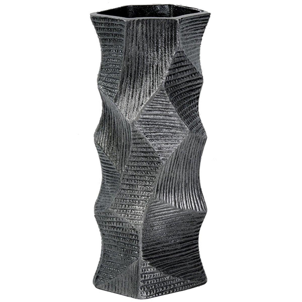 Lambert Dekovase Gefäß Vase Naoki Alu Anthrazit (30cm)