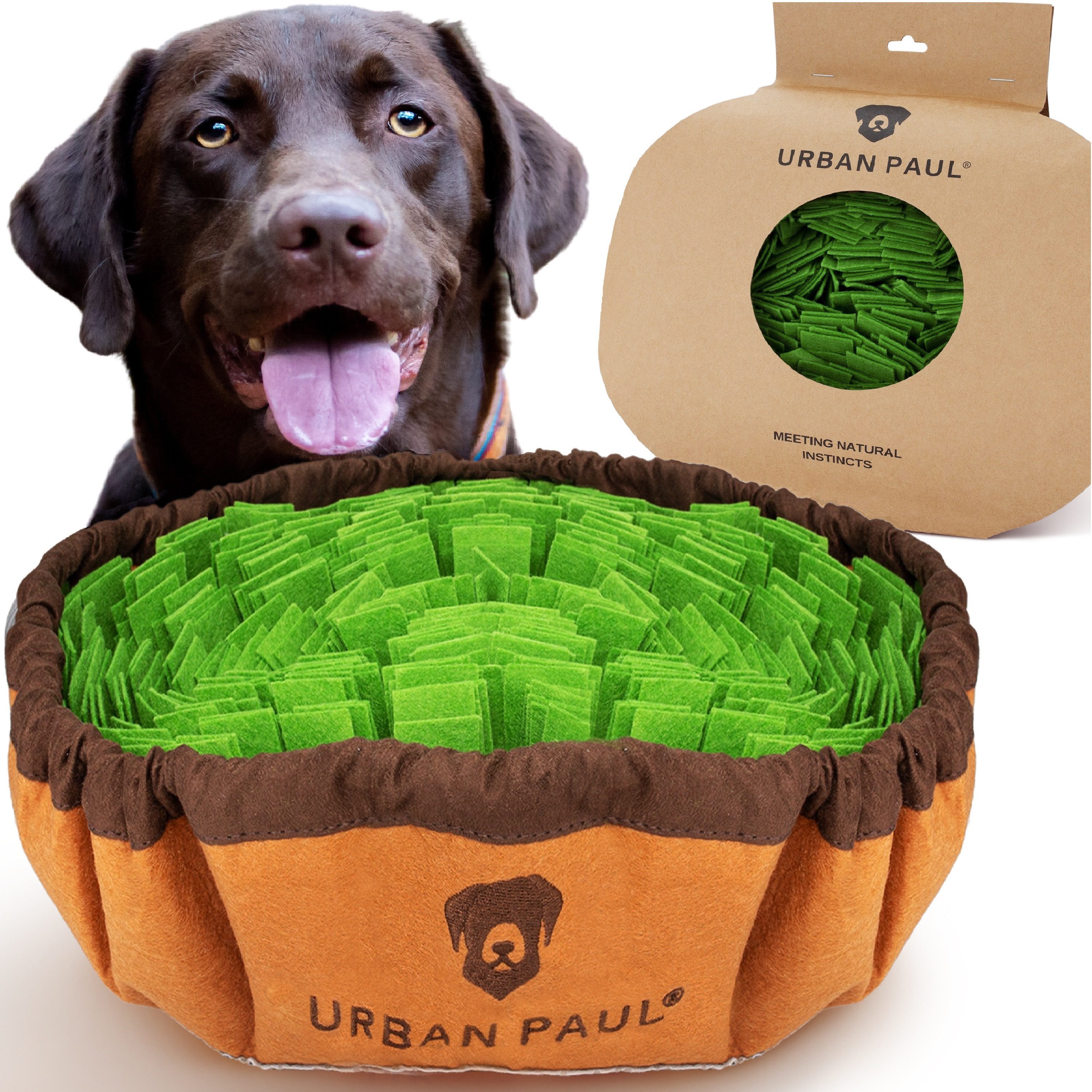 URBAN PAUL Tier-Intelligenzspielzeug Schnüffelteppich für Hunde, Extra robu günstig online kaufen