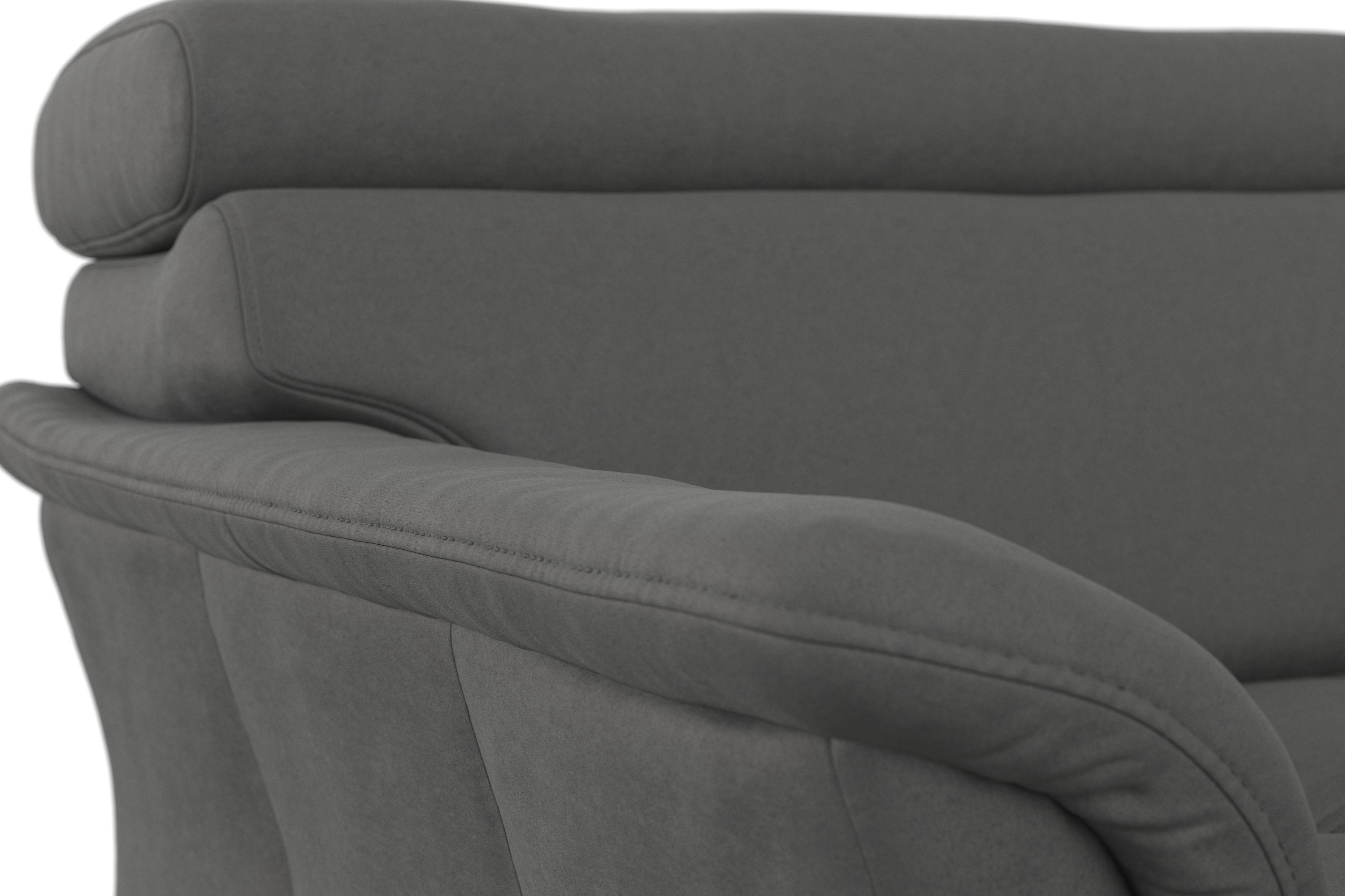 sit&more mit Kopfteilverstellung, wahlweise inklusive Bettfunktion, Bettkasten Marano, Wohnlandschaft