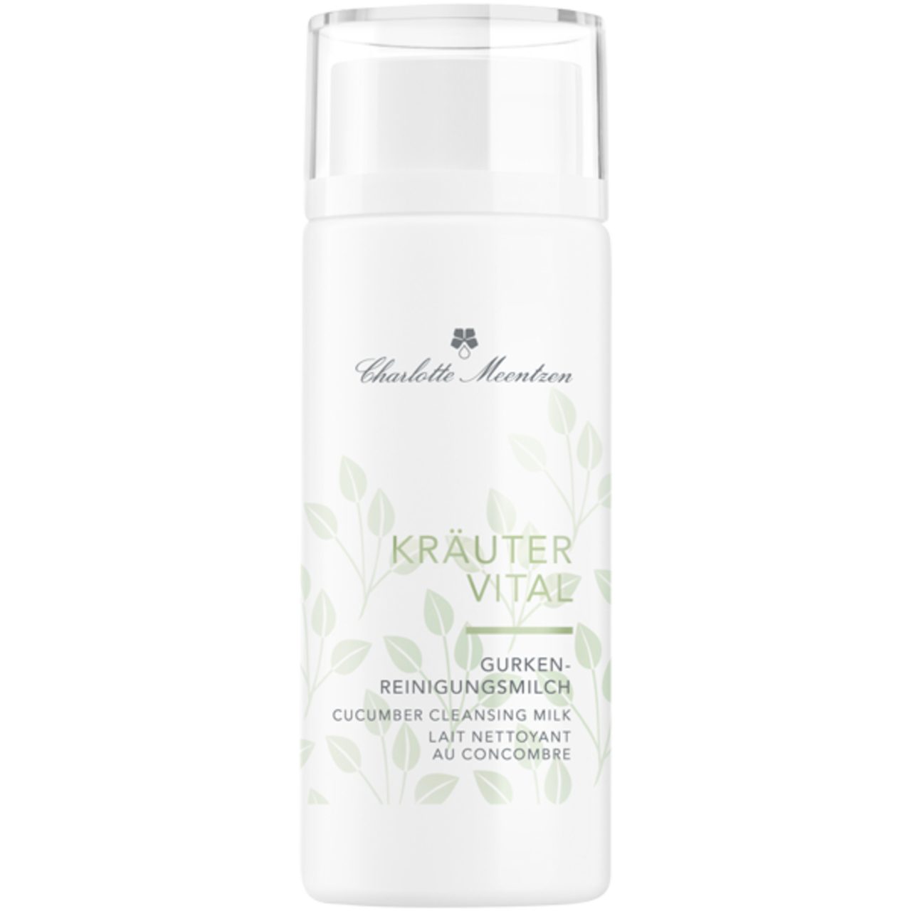 Charlotte Meentzen Gesichtspflege Kräutervital Gurken-Reinigungsmilch, Alle Hauttypen
