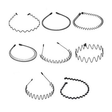 Gontence Haarband 8 Stück, Metall Haarband