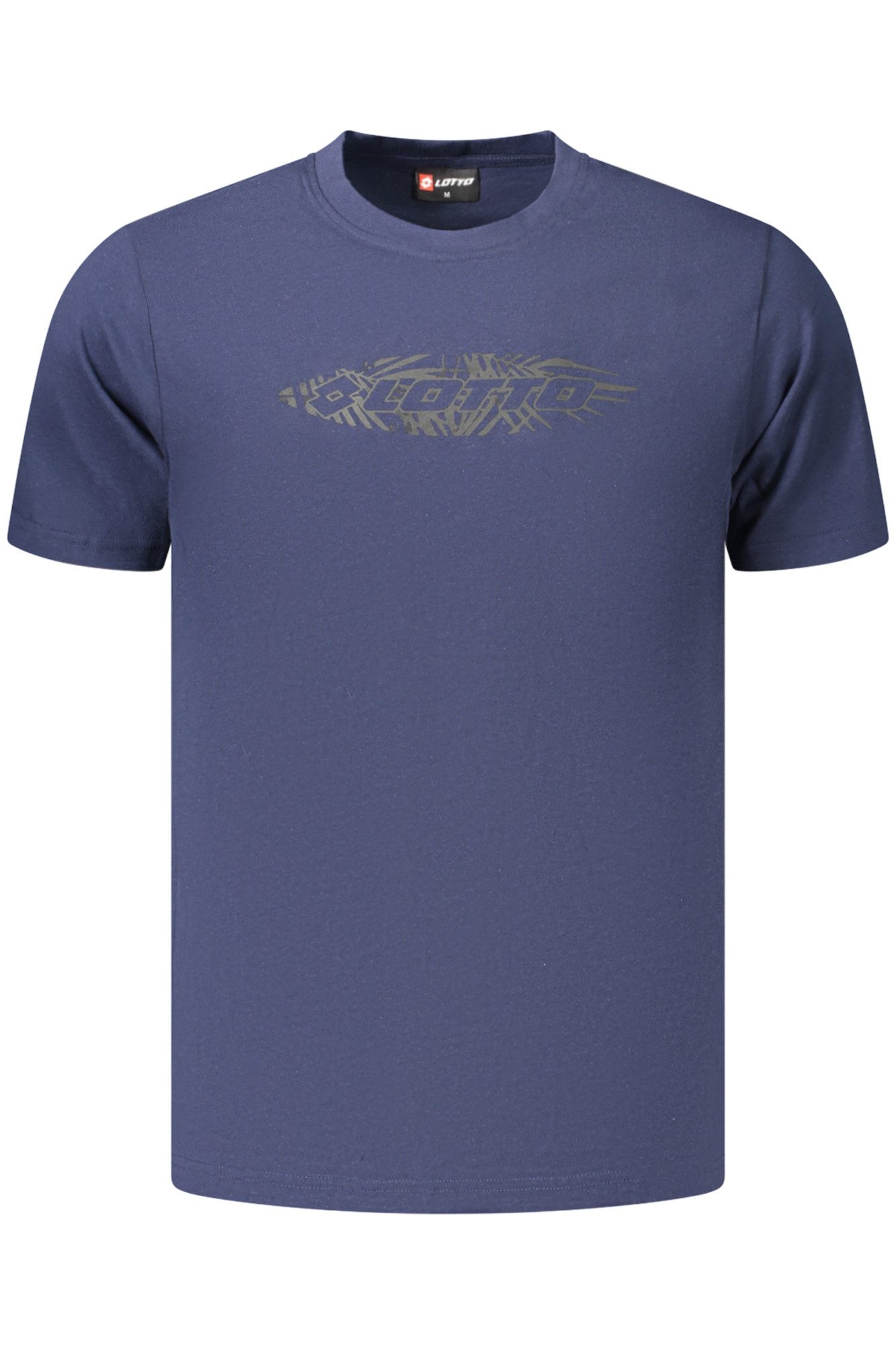 Lotto T-Shirt Blaues Herren Kurzarm T-Shirt mit Druck und