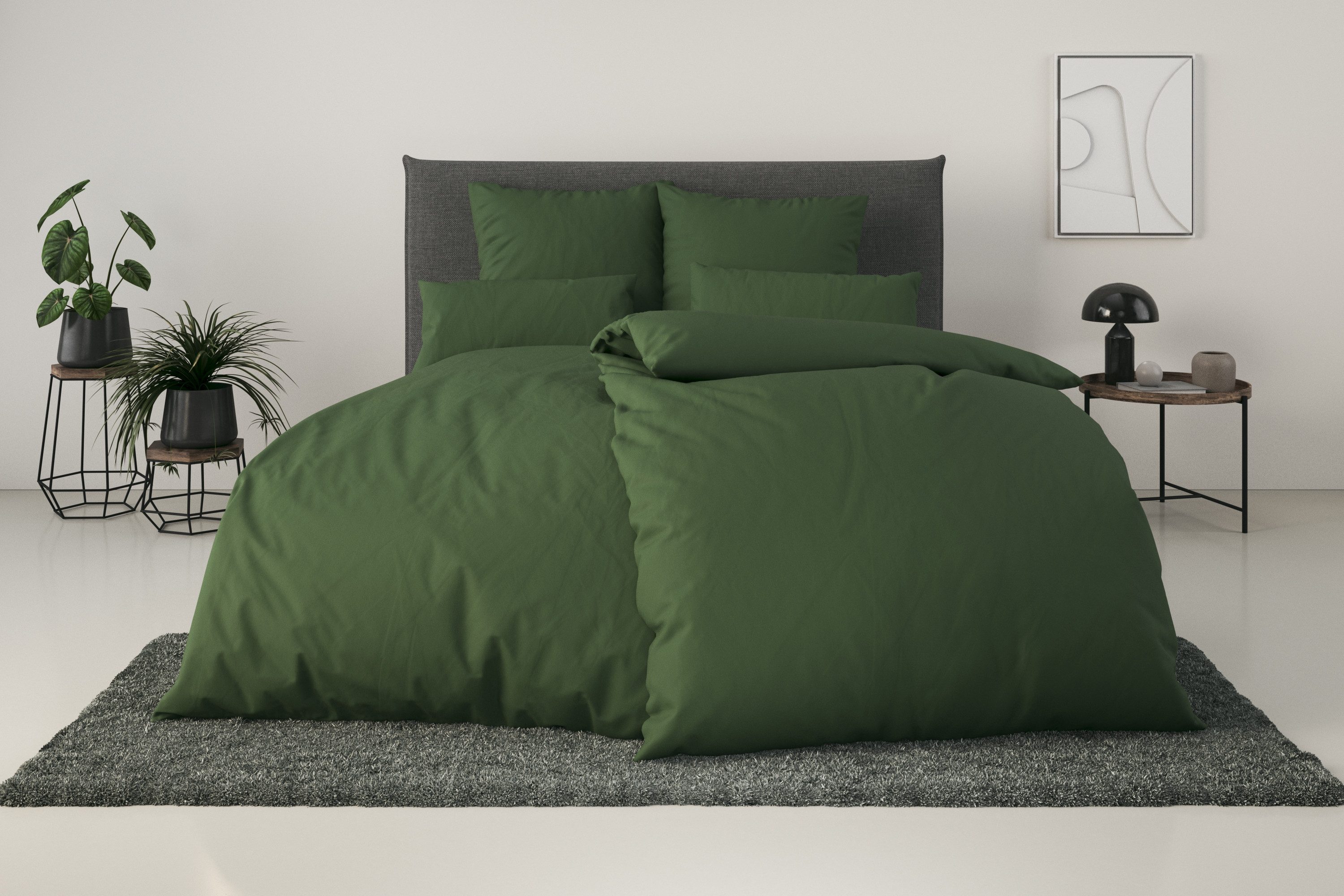 my home Bettwäsche Desner, Microfaser, 3 günstig online kaufen