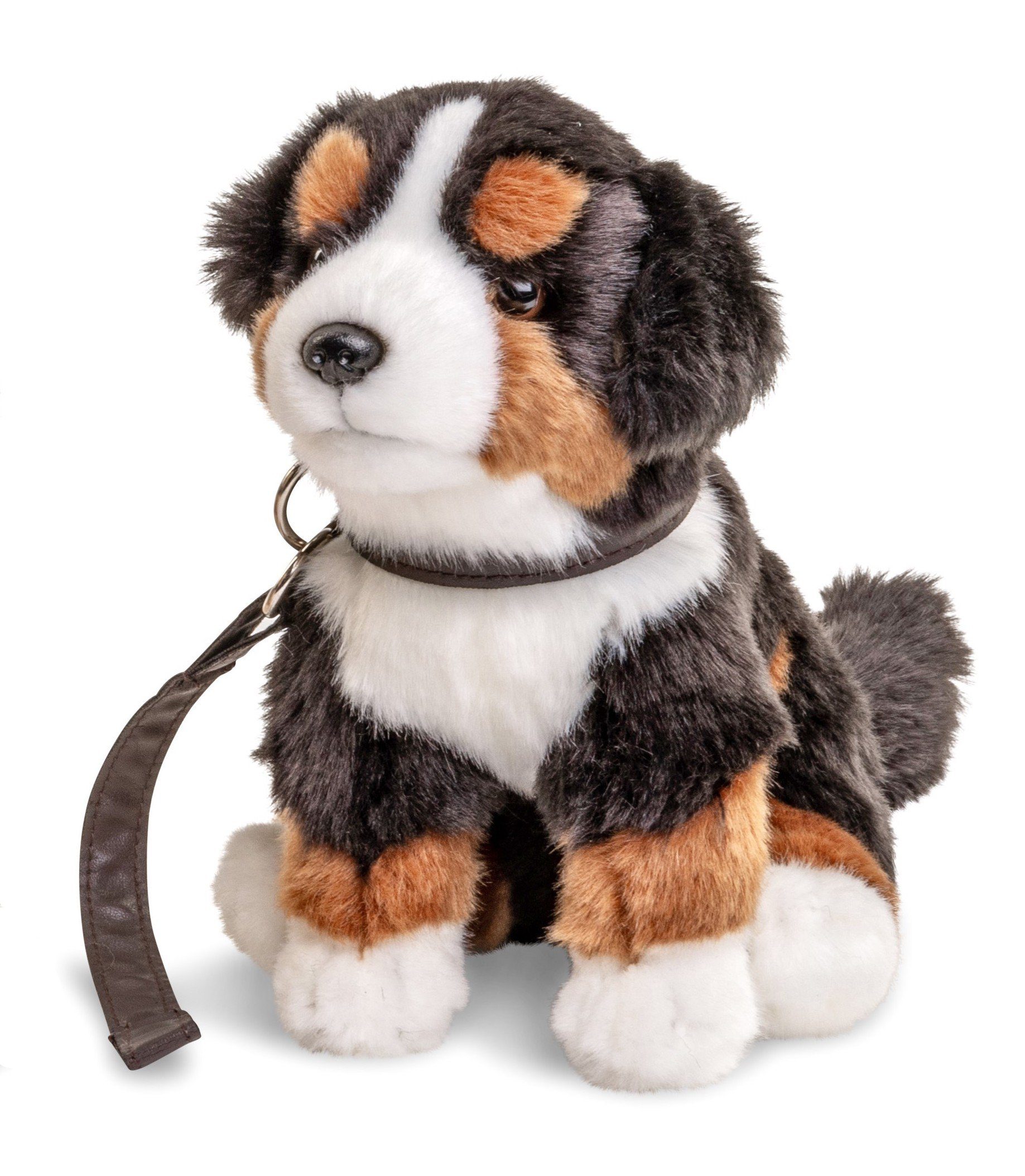 Uni-Toys Kuscheltier »Berner Sennenhund Welpe, sitzend, mit Leine - 19