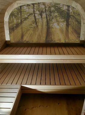 JVmoebel Sauna Holzsauna Außensauna Holz Kiefernholz Saunahaus Sauna Häuschen, BxTxH: 480 x 230 x 260 cm, 46,00 mm, (1-St., 1x Sauna) Made in Europa