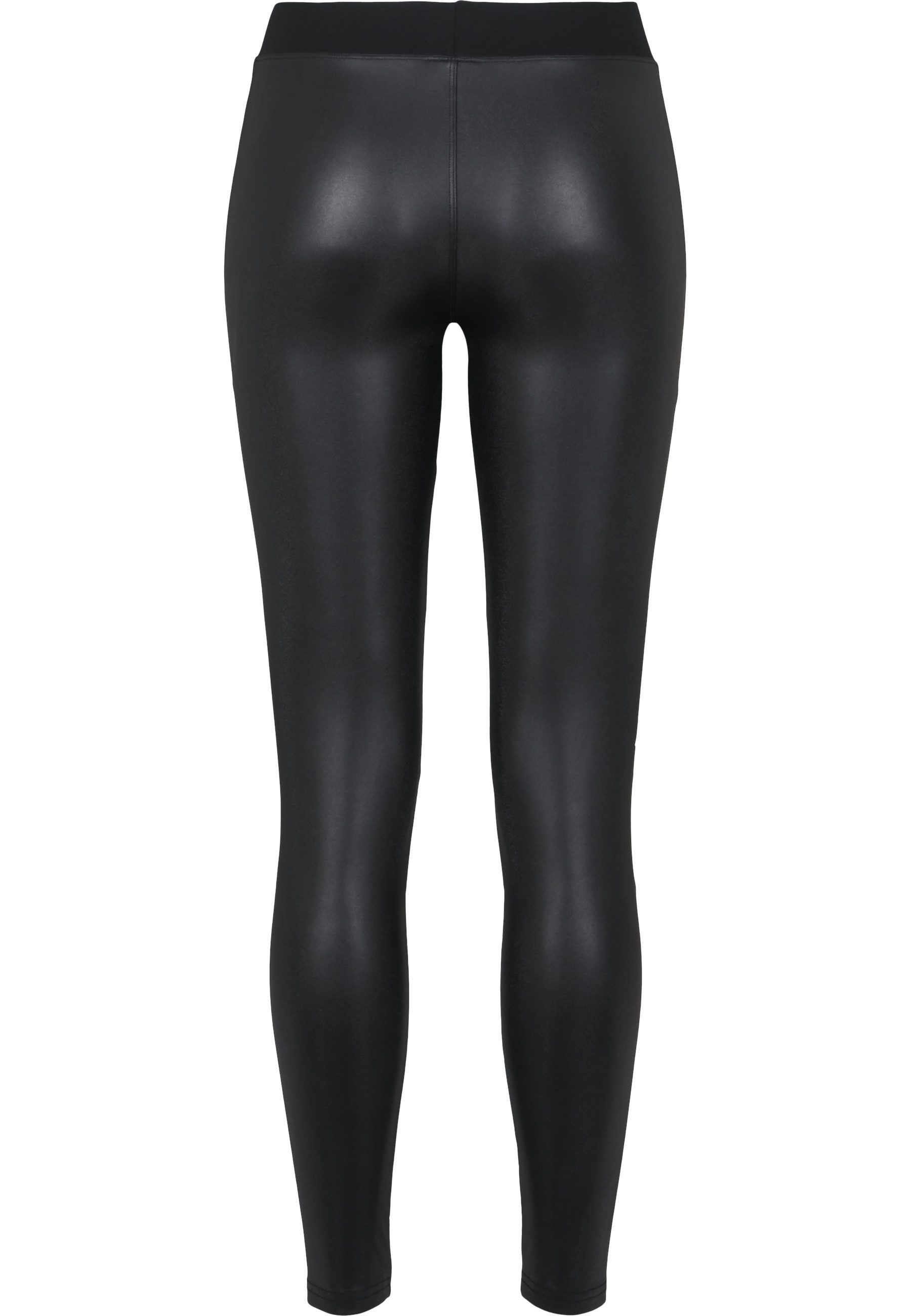 URBAN CLASSICS Leggings Urban Classics Damen Ladies Fake Leather Tech Leggings (1-tlg)