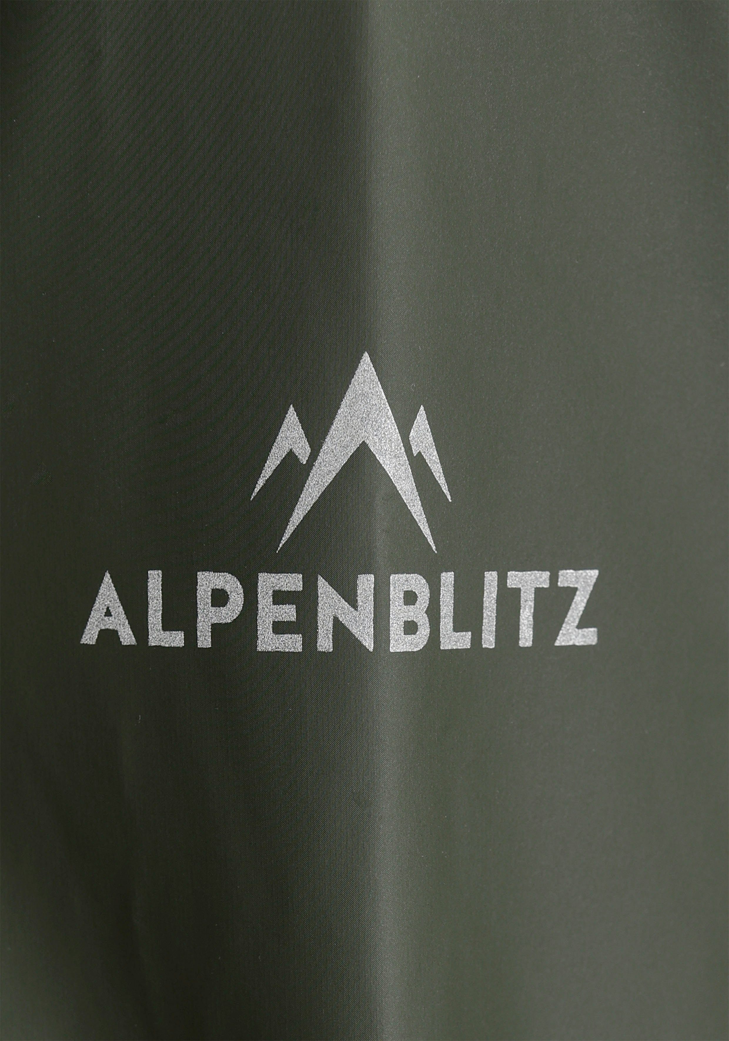 ALPENBLITZ Regenmantel HUJAN NEUE green army KOLLEKTION