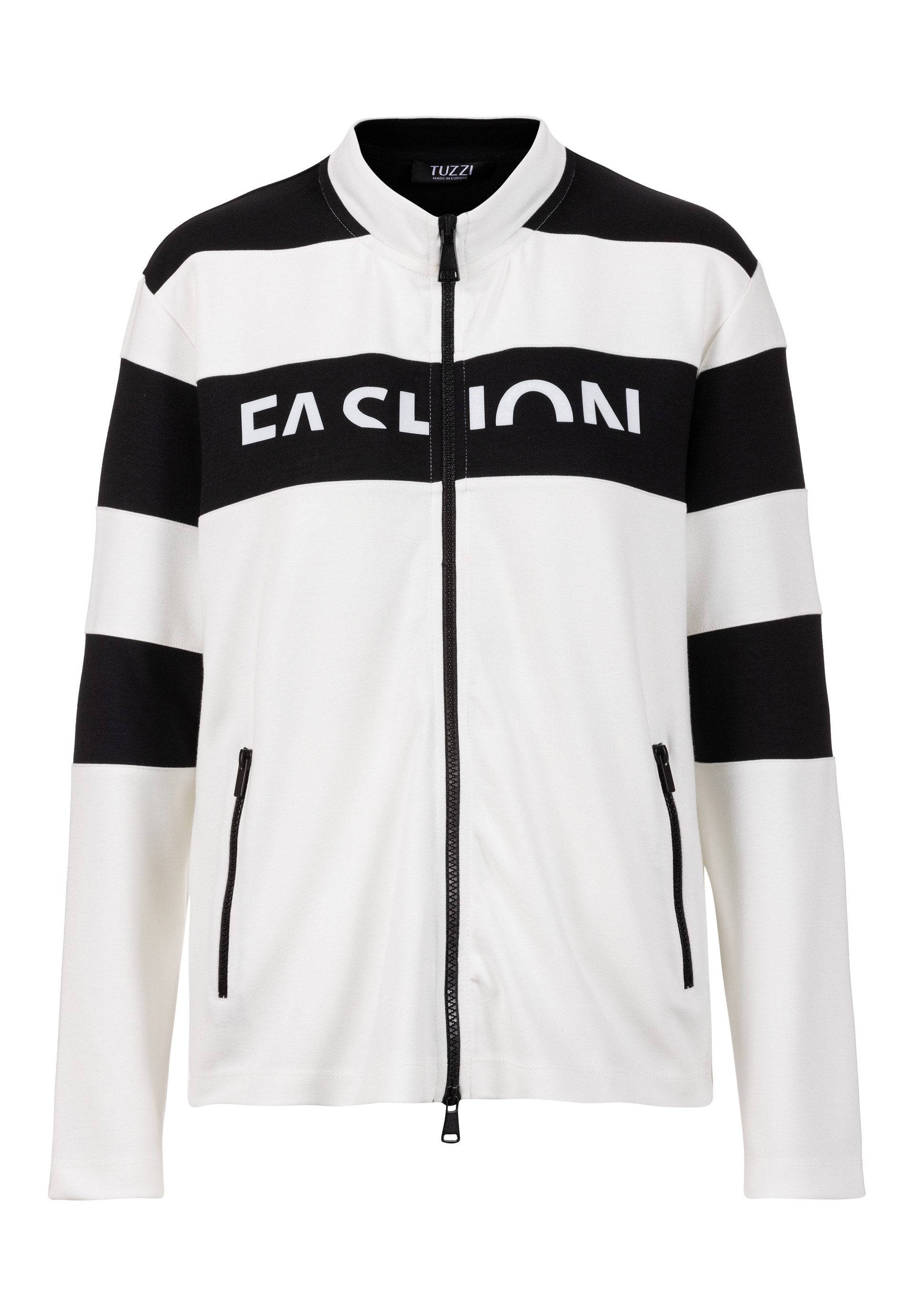 TUZZI Sweatjacke mit Schriftzug günstig online kaufen