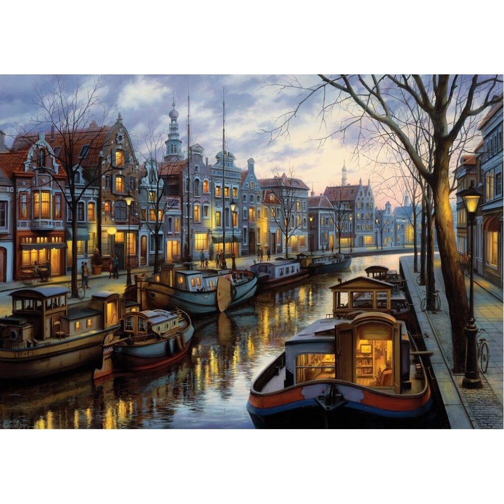ART PUZZLE Puzzle Puzzle Channel Lights 1500 Teile, Puzzleteile