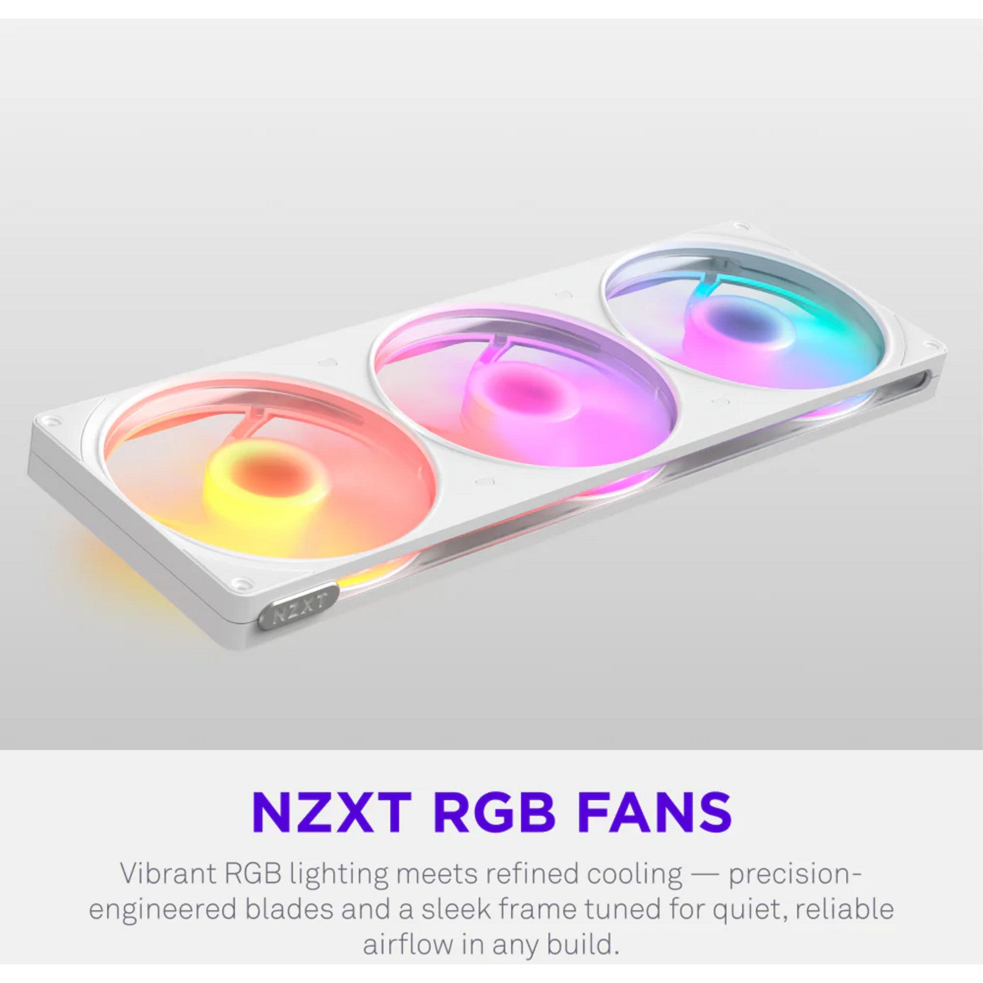 NZXT Gehäuselüfter NZXT F420 RGB, Gehäuselüfter