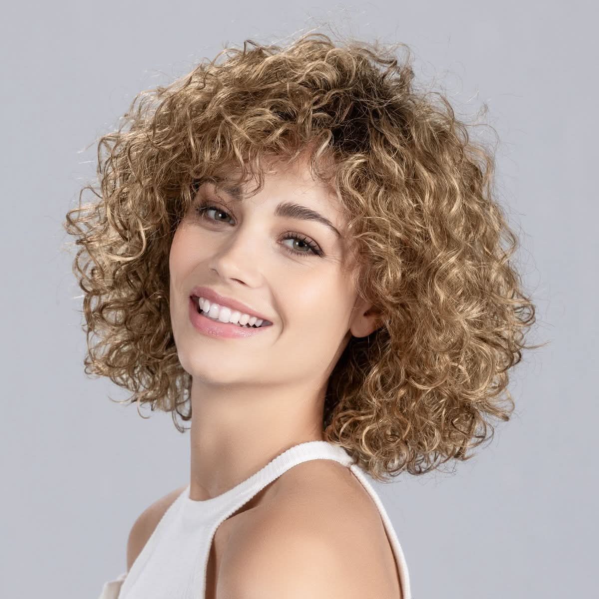 Ellen Wille Kunsthaarperücke Ellen Wille Disco, Locken-Perücke, mit natürlicher Lace-Front und 100g Leichtgewicht
