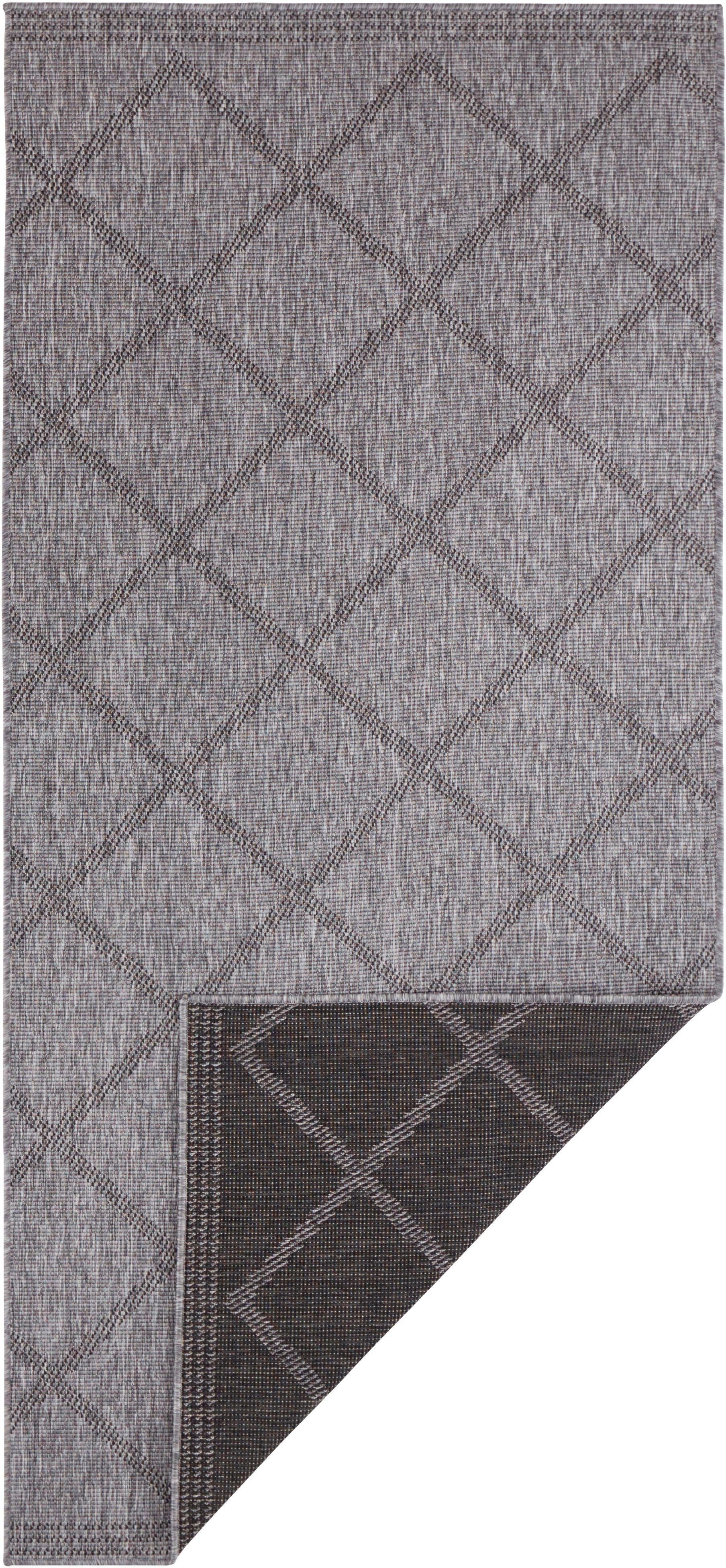 HANSE Home Teppich »Corsica Wendeteppich«, rechteckig, 5 mm Höhe, In-& Outd günstig online kaufen