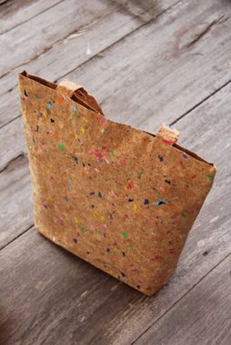 BY COPALA Tragetasche Tote Bag / Tragetasche aus Kork, Diese Tasche ist handmade & vegan