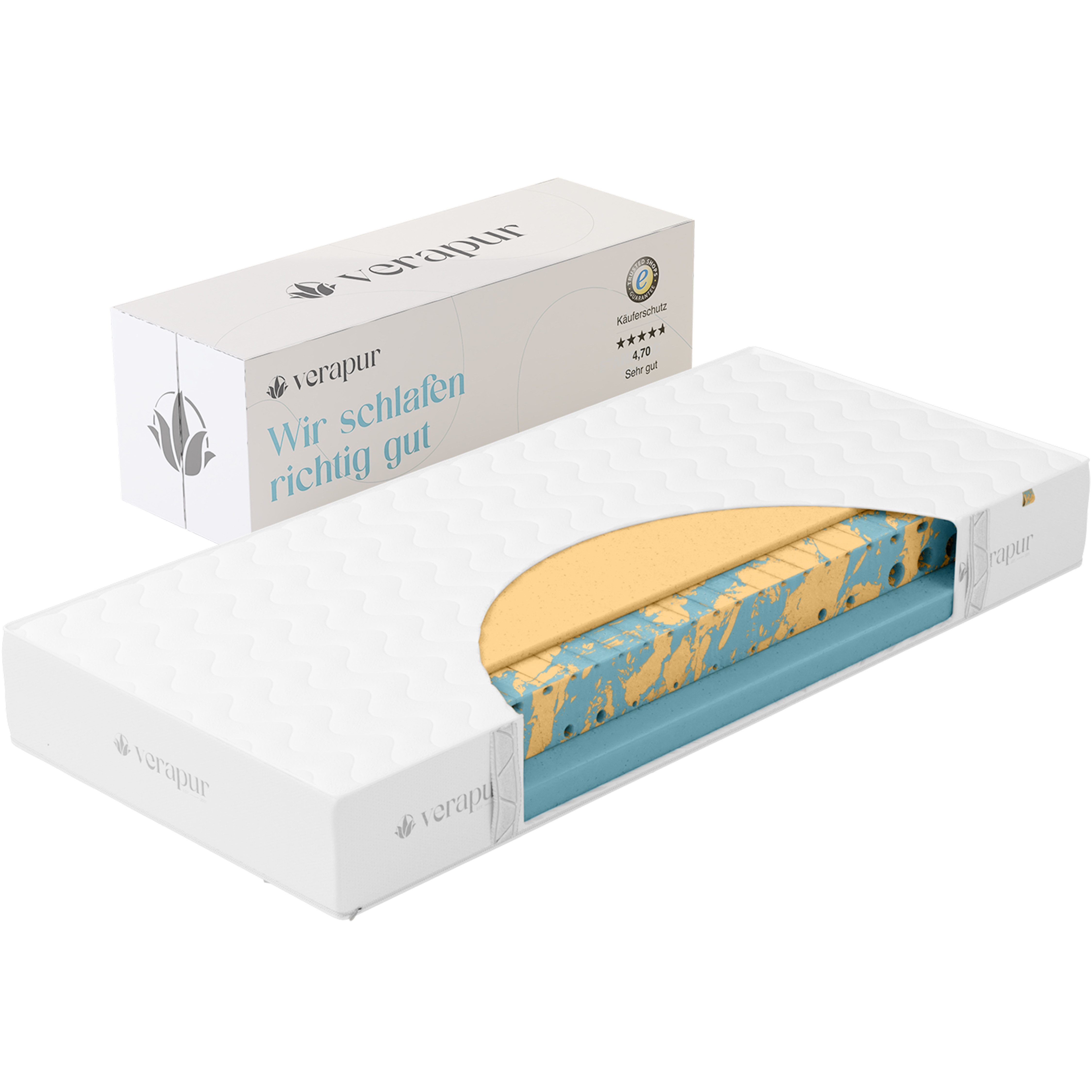 Kaltschaummatratze Switch Kaltschaum Wende-Matratze, H2 & H3, Höhe: 23 cm, verapur