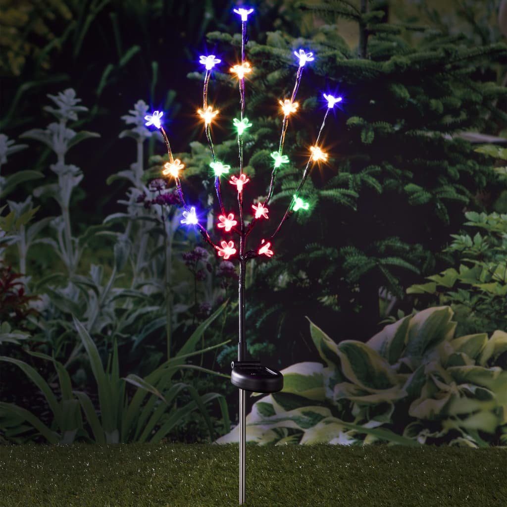 HI Lampen LED-Gartenleuchte Außen-Wandleuchte Blütenbaum 20