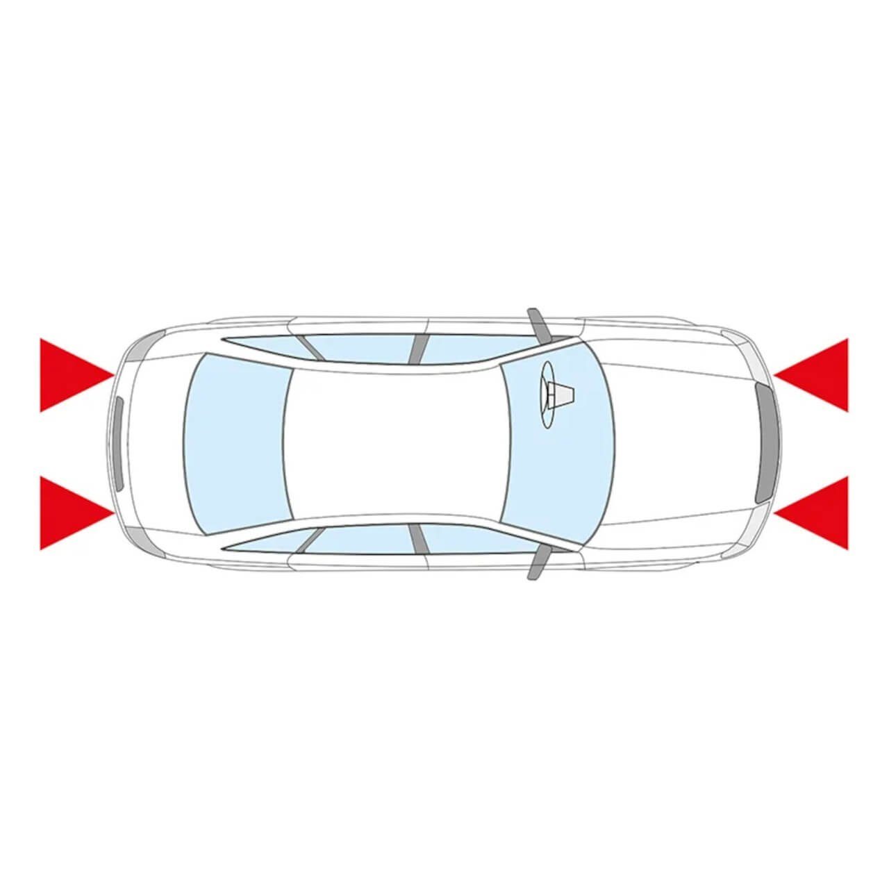 Anhänger-Adapter, Kfz-Ersatzlampe 12V Autobeleuchtung Bremslicht Autolampe ProPlus BA15s 21W Schlusslicht