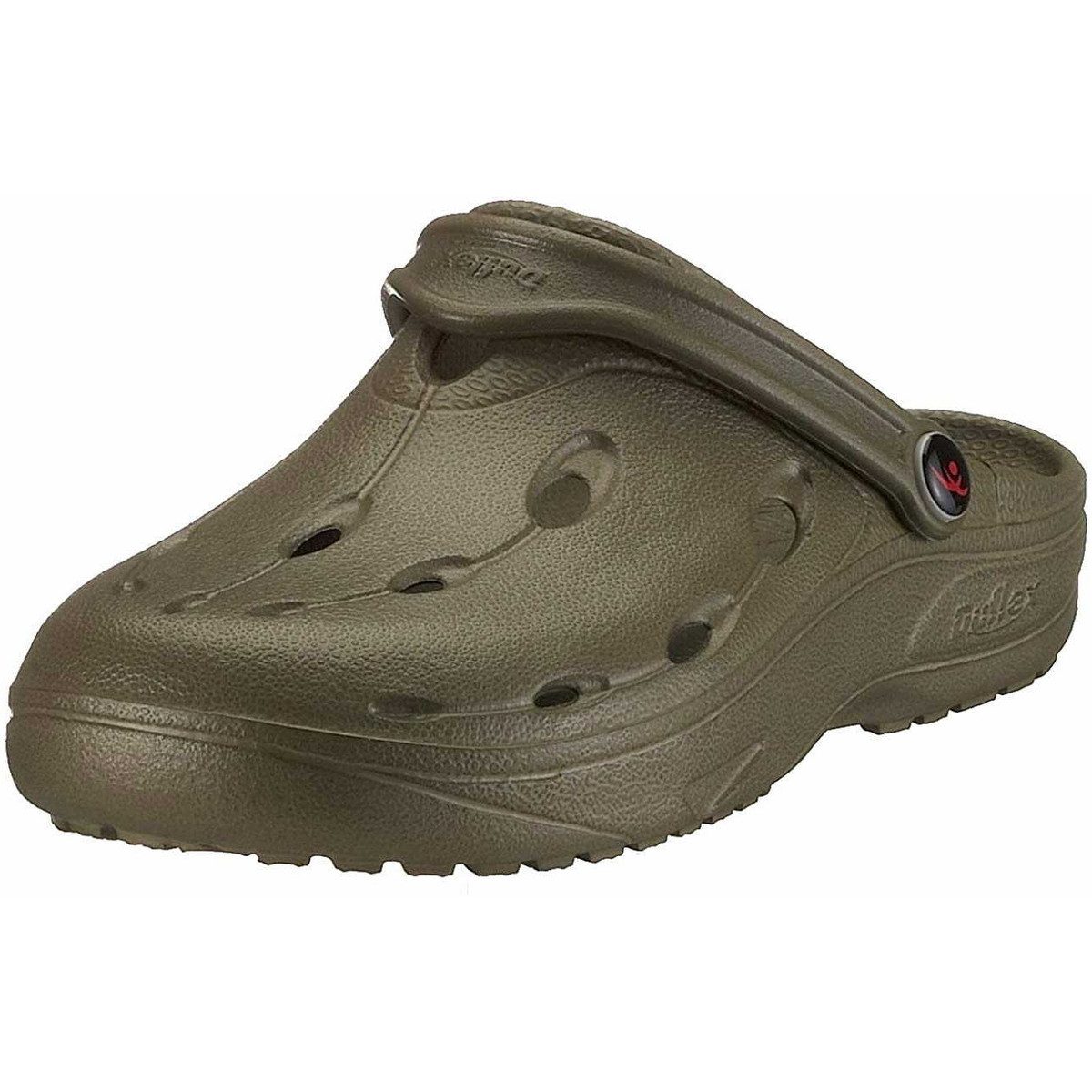 Pantoletten für Damen in khaki Pantolette