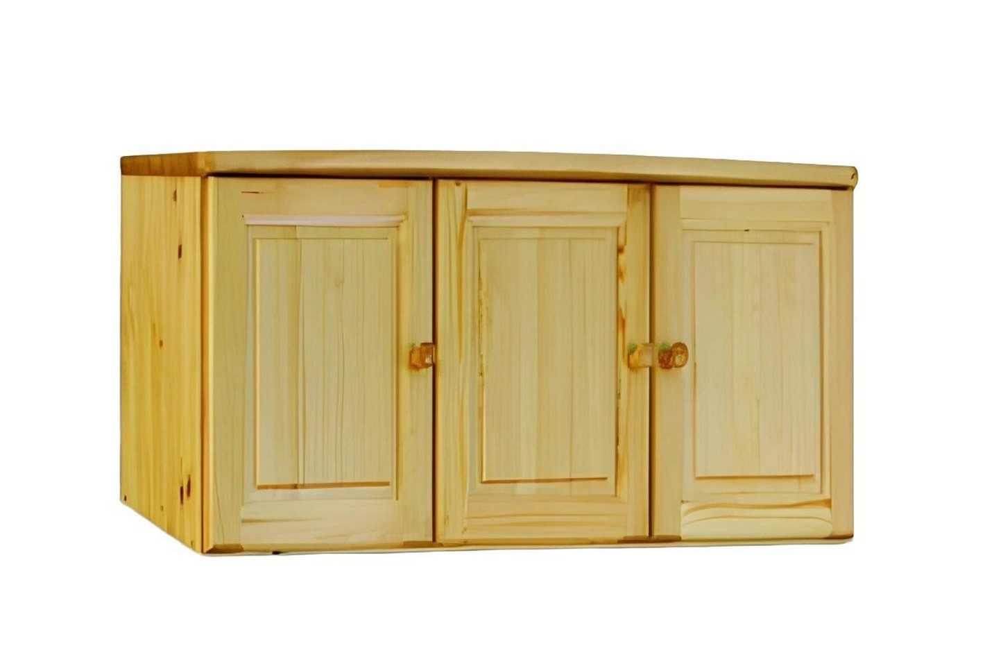 TV-Schrank Handgefertigte Holzverlängerung für Schrank aus Echtholz.