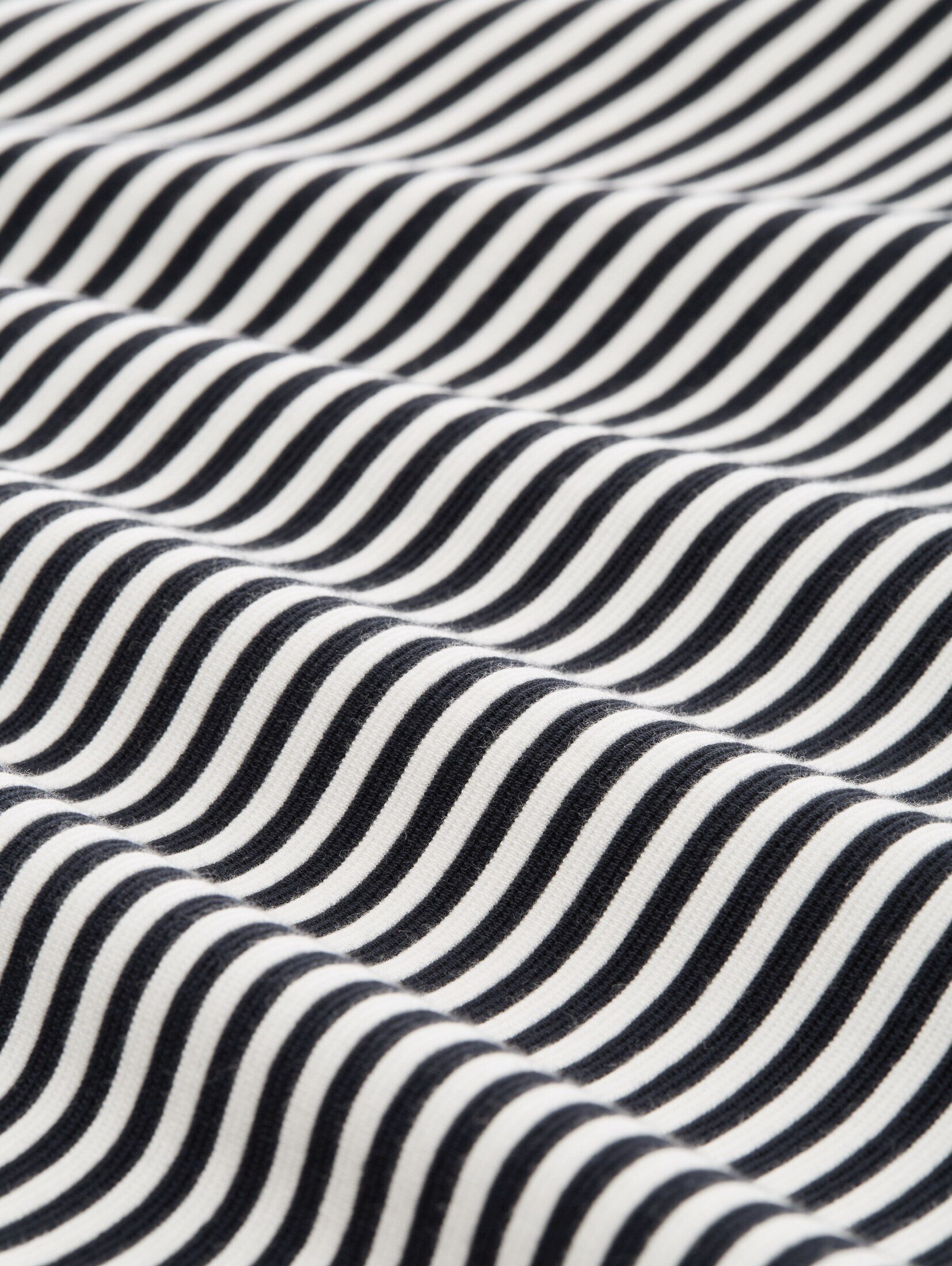 TOM TAILOR 3/4-Arm-Shirt T-Shirt (im Einserpack) Langarmshirt mit Knopf-Details
