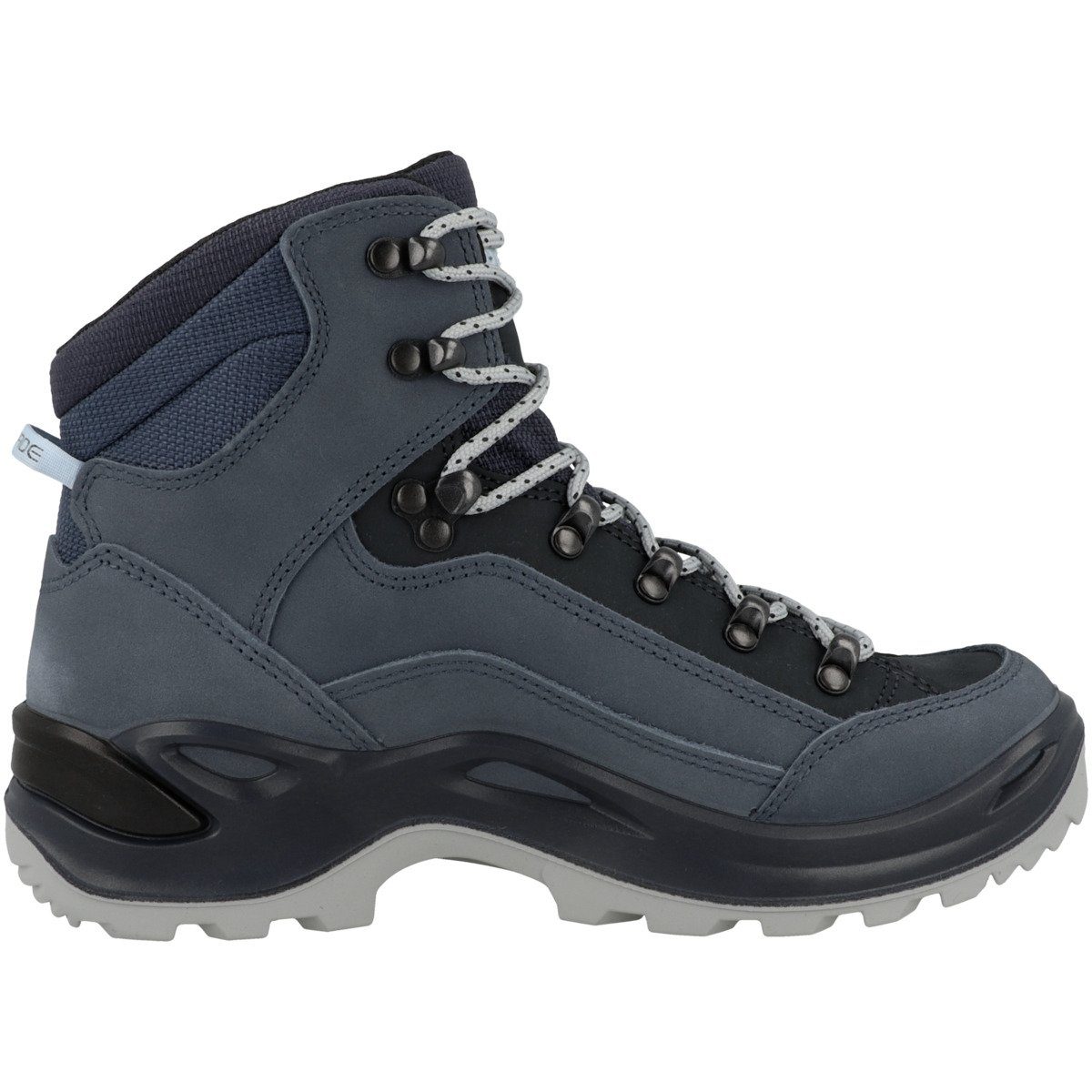 Outdoorschuh dunkelblau GTX Ferse Verstärkte Renegade Lowa Mid Damen