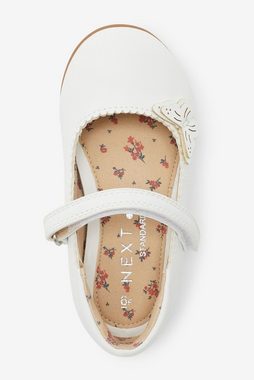 Next Ballerina mit Schmetterling - Breite Passform Mary-Jane-Schuhe (1-tlg)