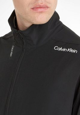Calvin Klein Sport Outdoorjacke mit hohem Stehkragen
