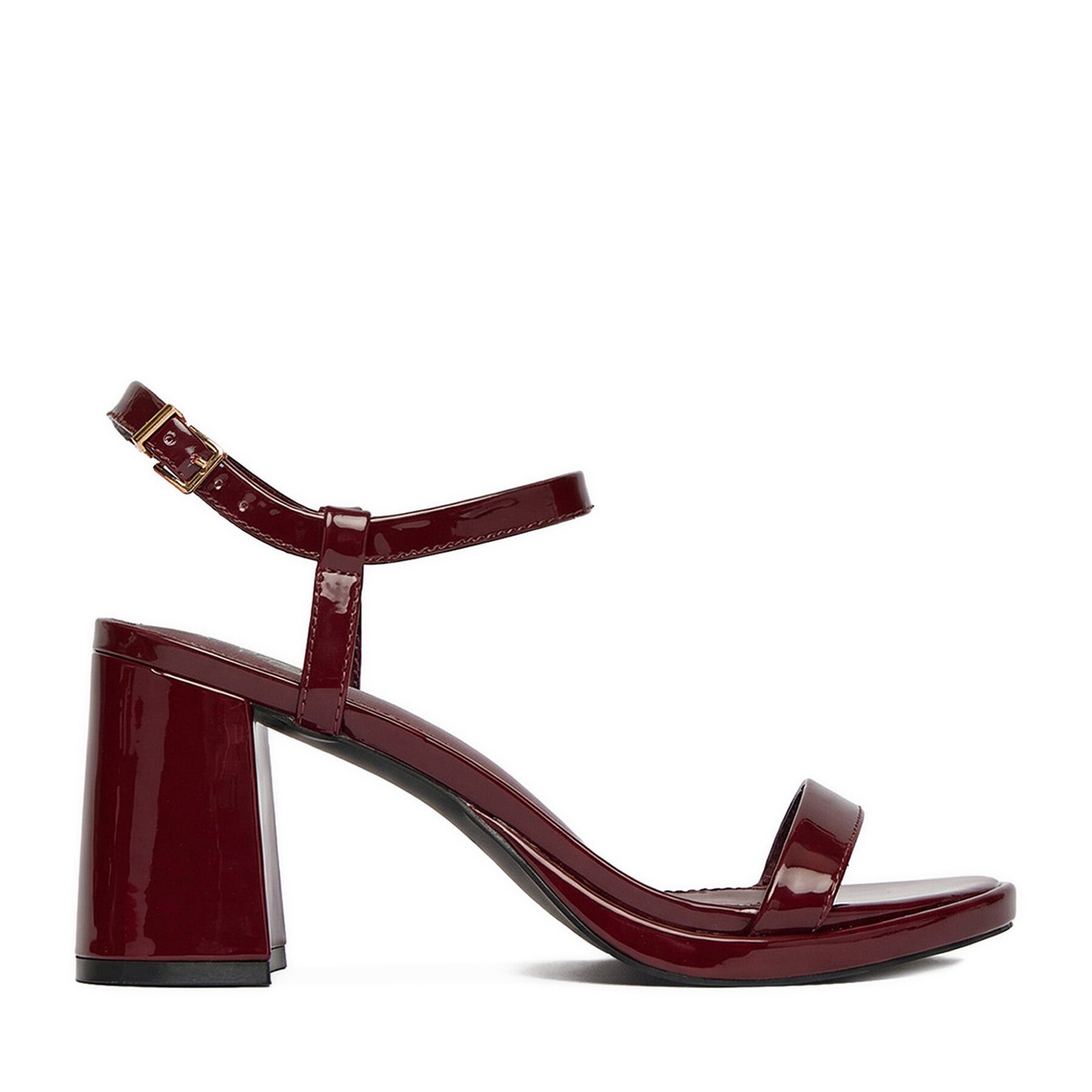 Jenny Jenny Damen-Sandalen in Burgunderrot Sandale