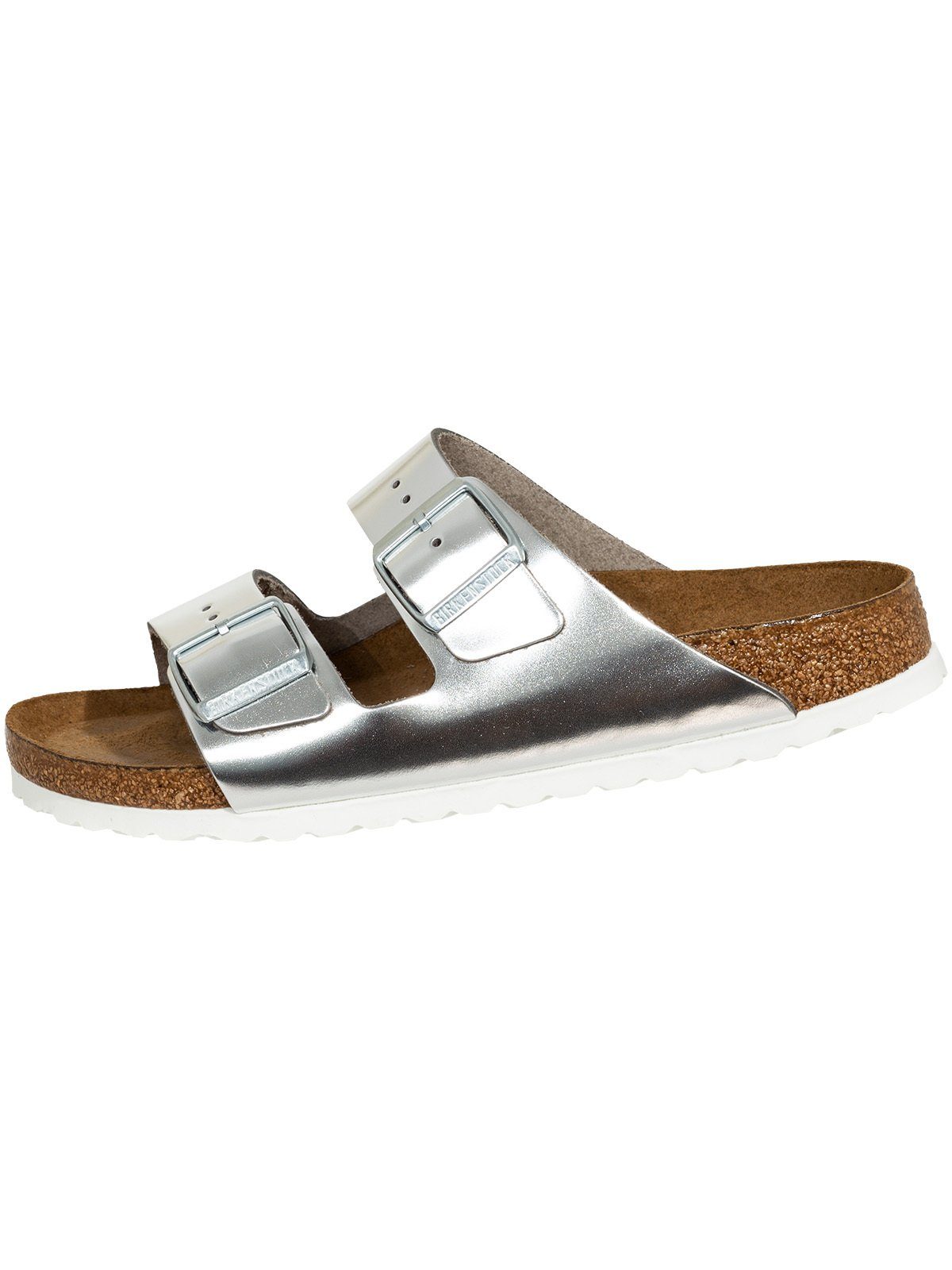 Birkenstock Birkenstock Arizona SFB metallic silber Sandale