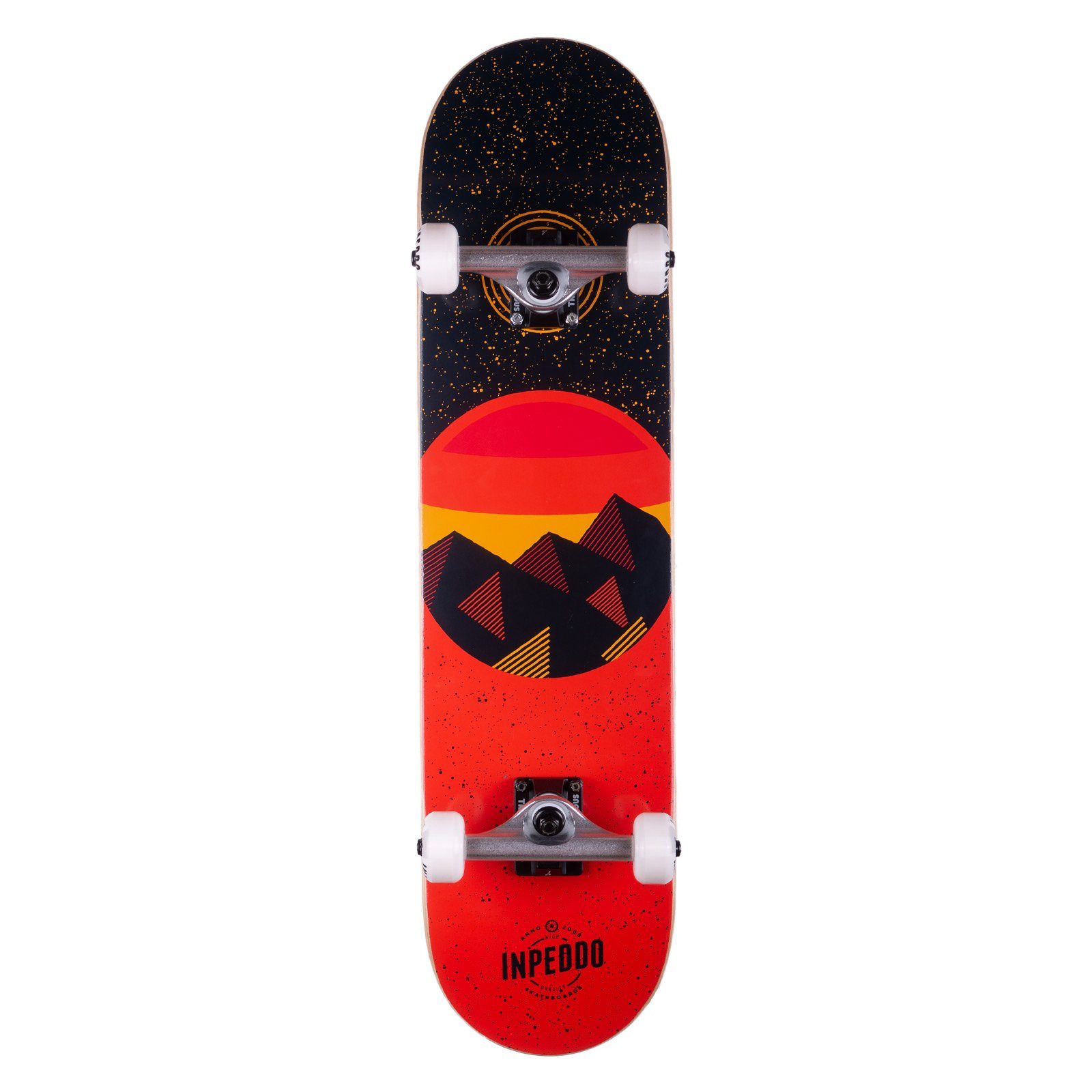 (red) Mountain Skateboard 7.875' Inpeddo