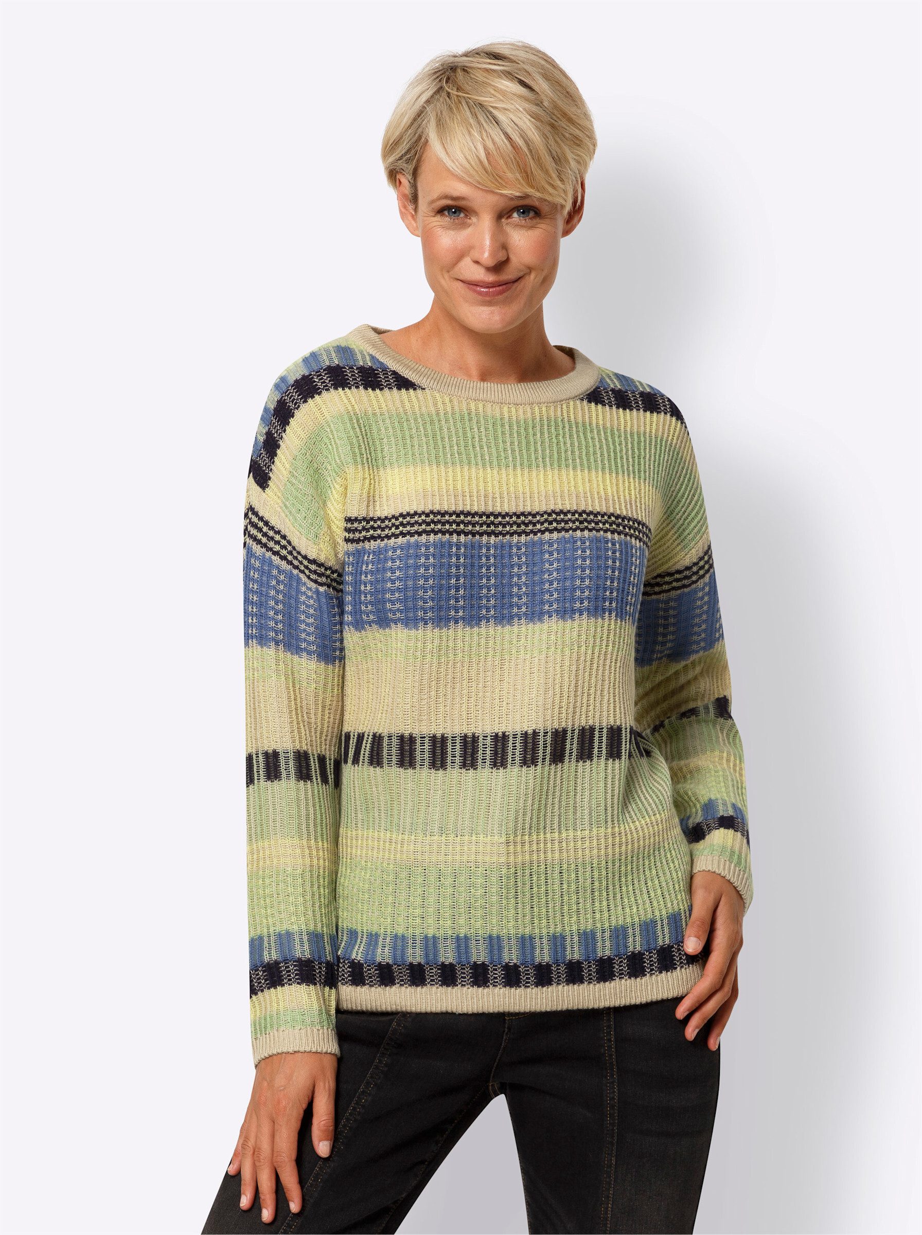 Strickpullover Langarm-Pullover