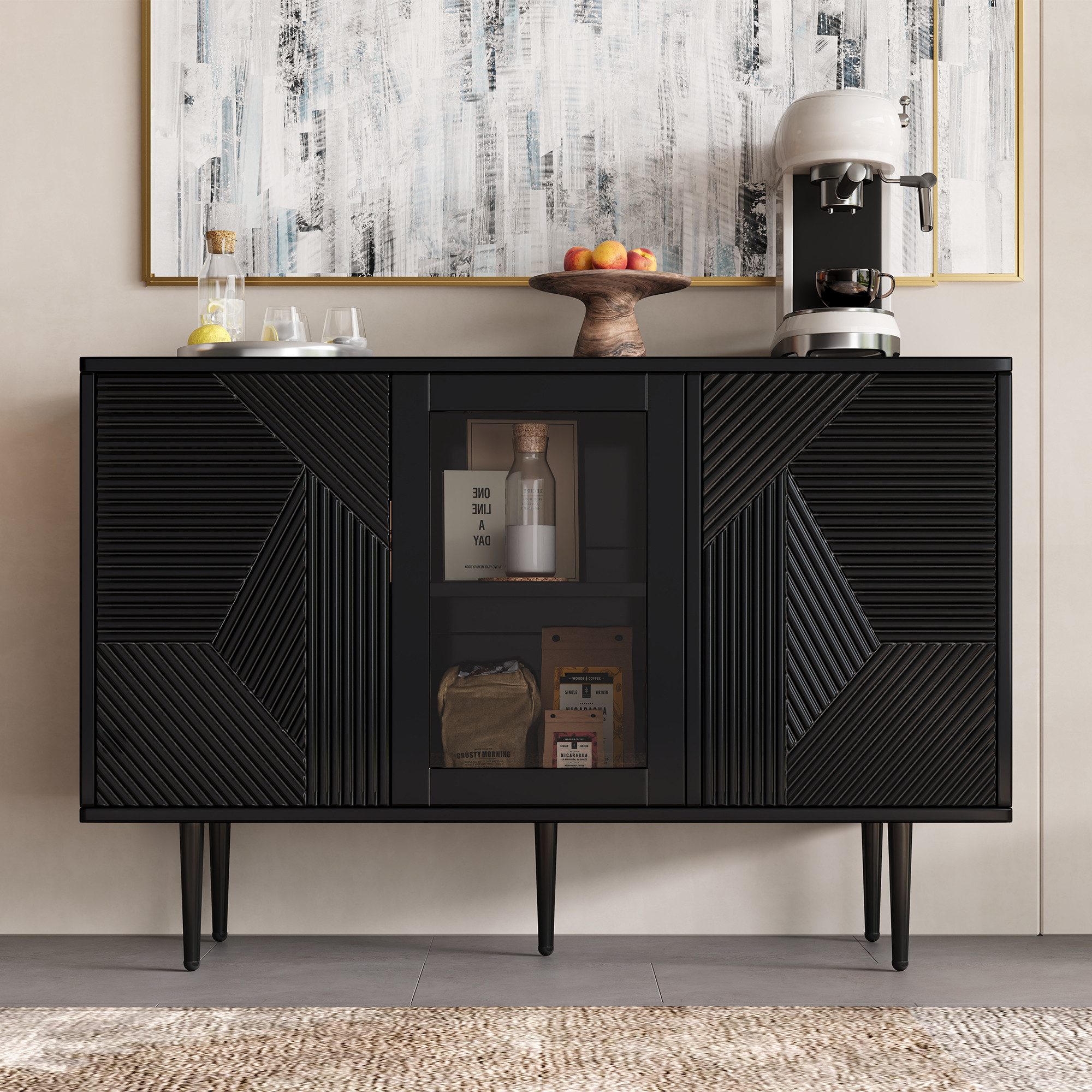 MODFU Sideboard Modernes Küchenschrank, Anrichte (Moderne günstig online kaufen