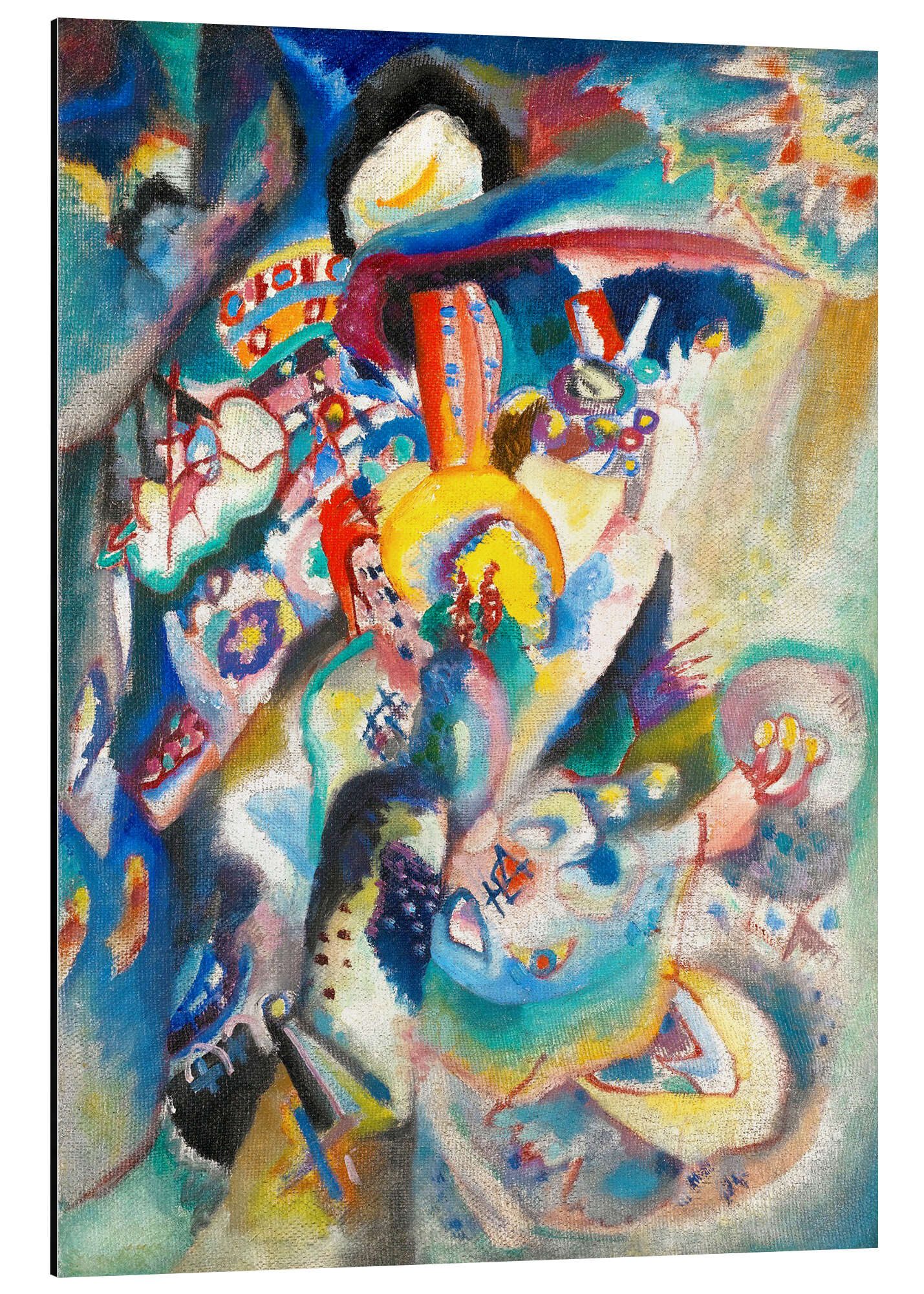 Alu-Dibond-Druck Wassily Kandinsky