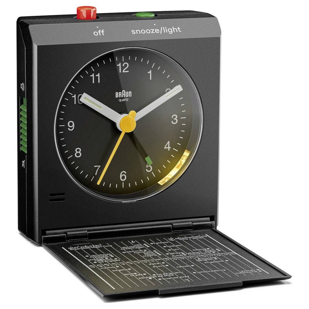 Braun Wecker BC05B Wecker Schwarz Alarmzeiten 1 1 Timerzeit