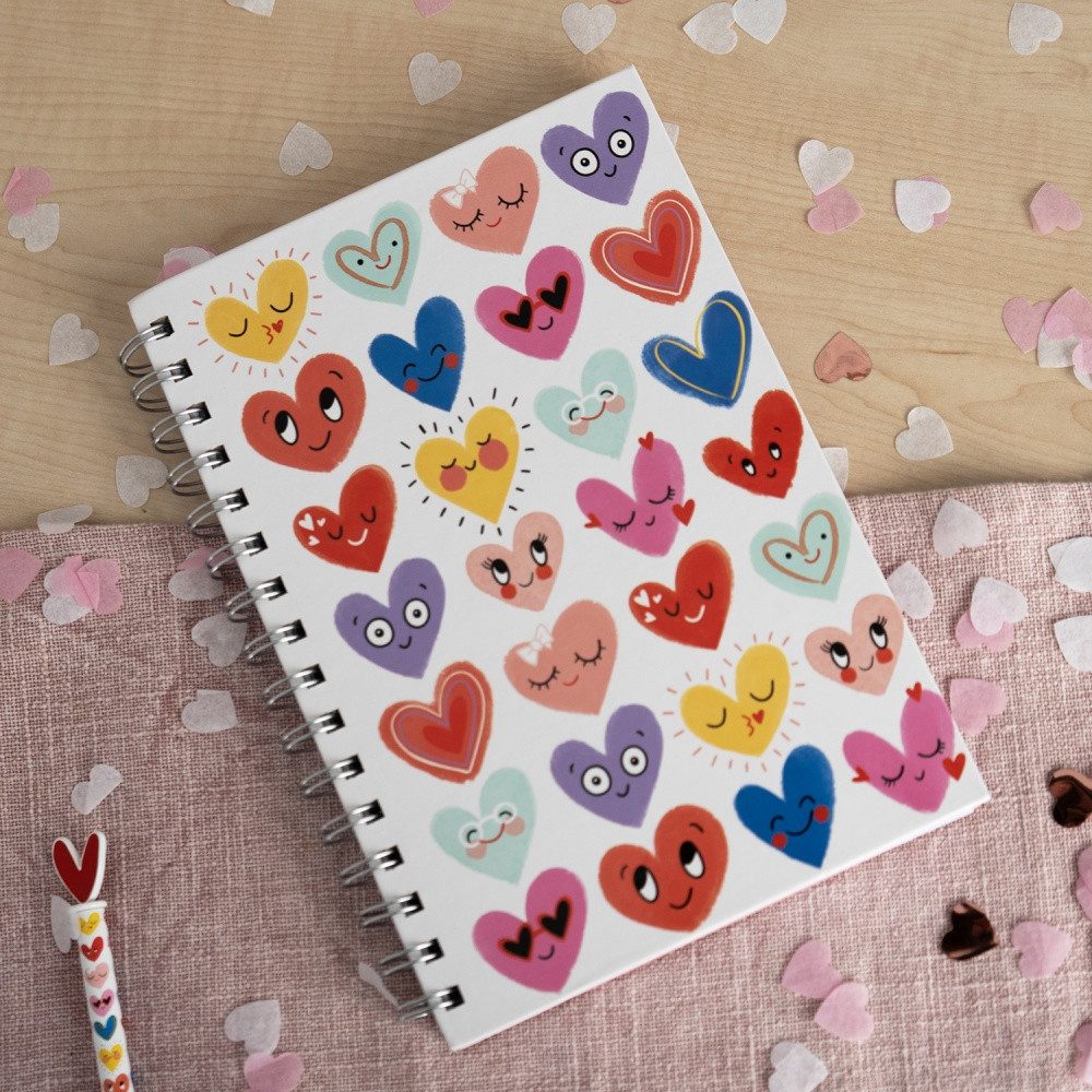 Sheepworld Notizbuch Notizbuch »Herzen«