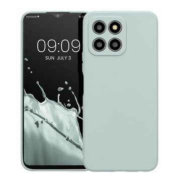 kwmobile Handyhülle Hülle für Honor X8 5G / X6 / 70 Lite 5G, Backcover Silikon - Soft Handyhülle - Handy Case in Cool Mint