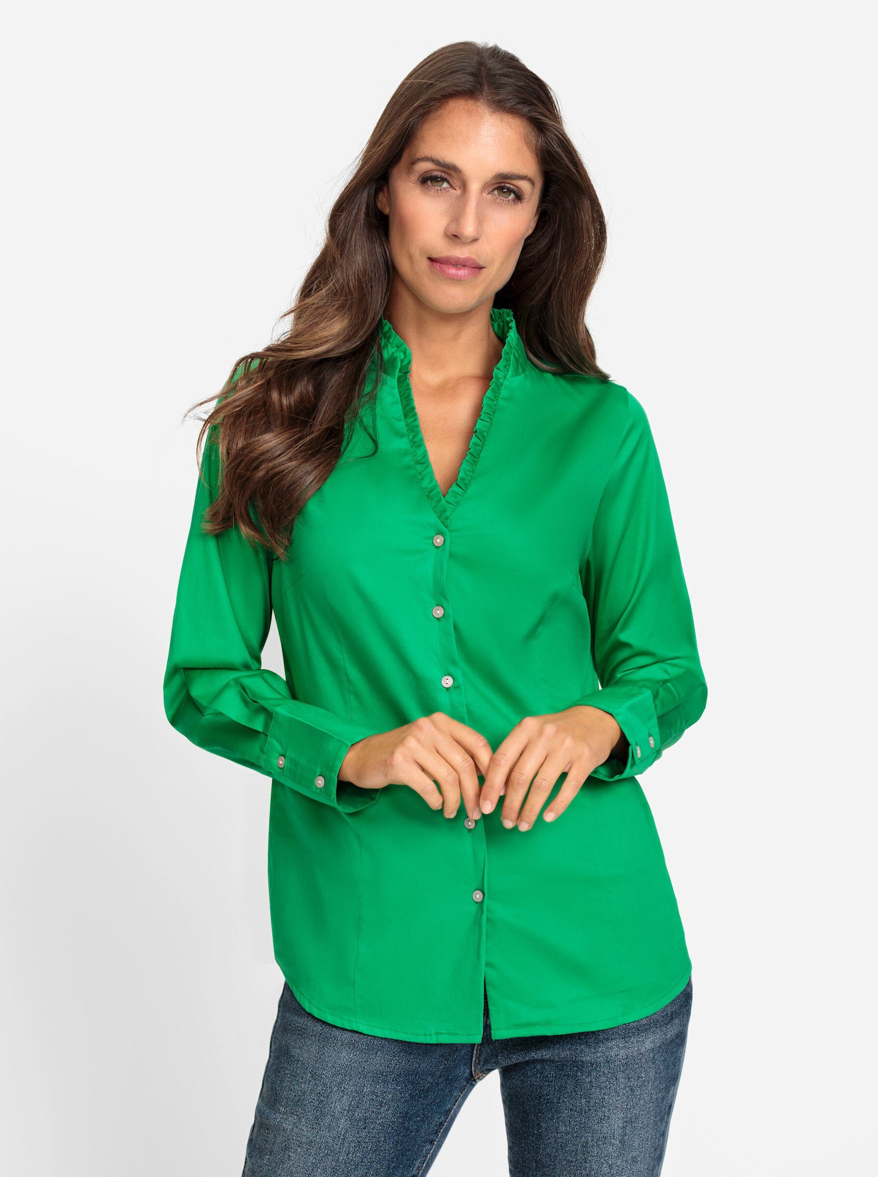 Klassische Bluse Bluse