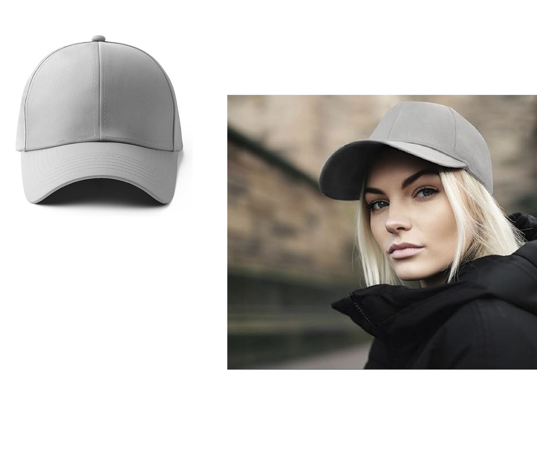 URBAN ACE Baseball Cap Baseball Cap Herren Damen 100% Baumwolle Verschluss verstellbar